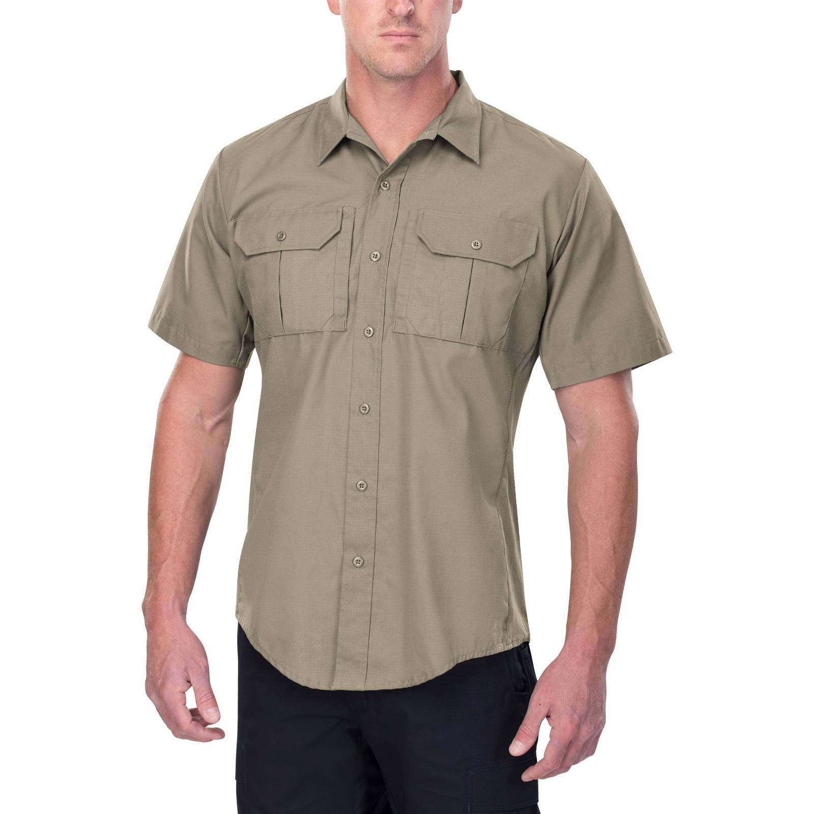 CAMISA VERTX VTX8100DT TAN SS TALLA LARGE