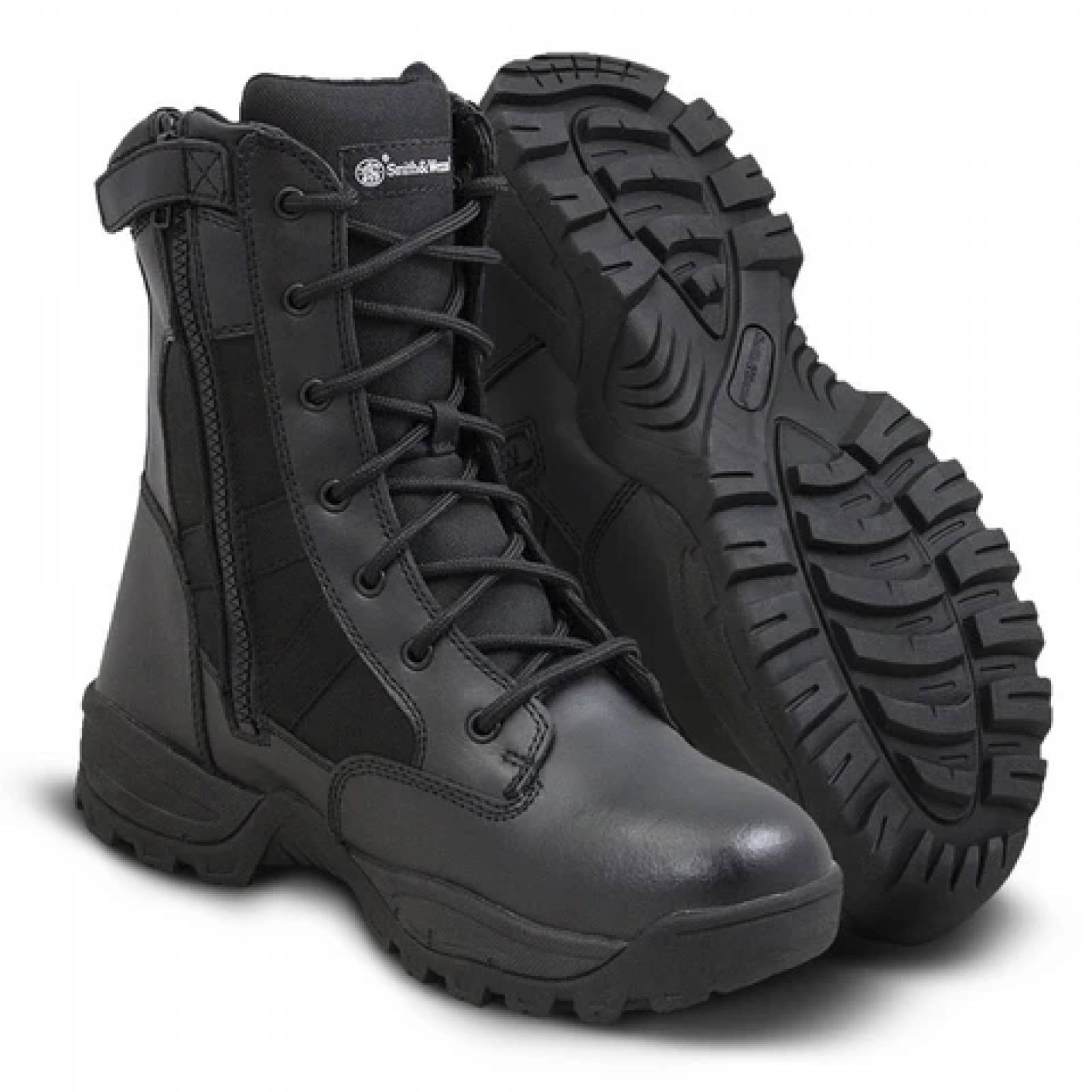 BOTA SMITH & WESSON SIDE-ZIP TALLA 25.5 COLOR NEGRO