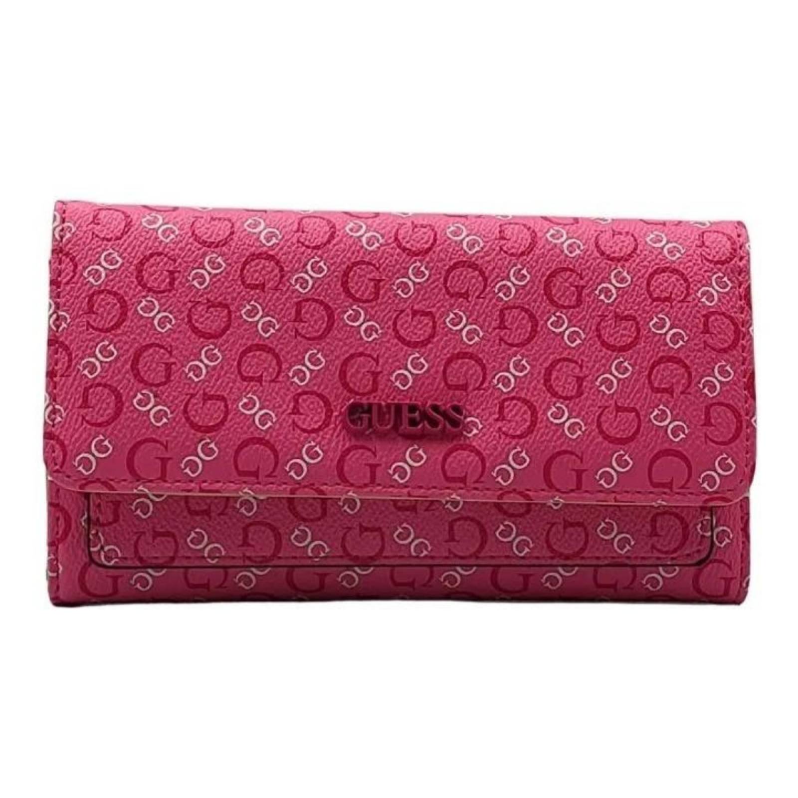 Cartera Guess Para Mujer Monograma Aa826351