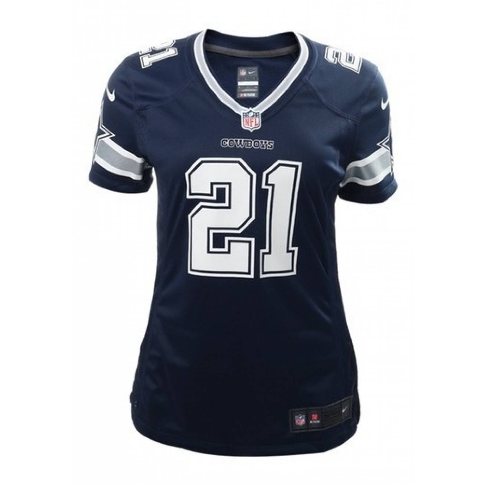 Jersey Nike Nfl Dallas Cowboys Dama Original 477494 435- Azul/Blanco