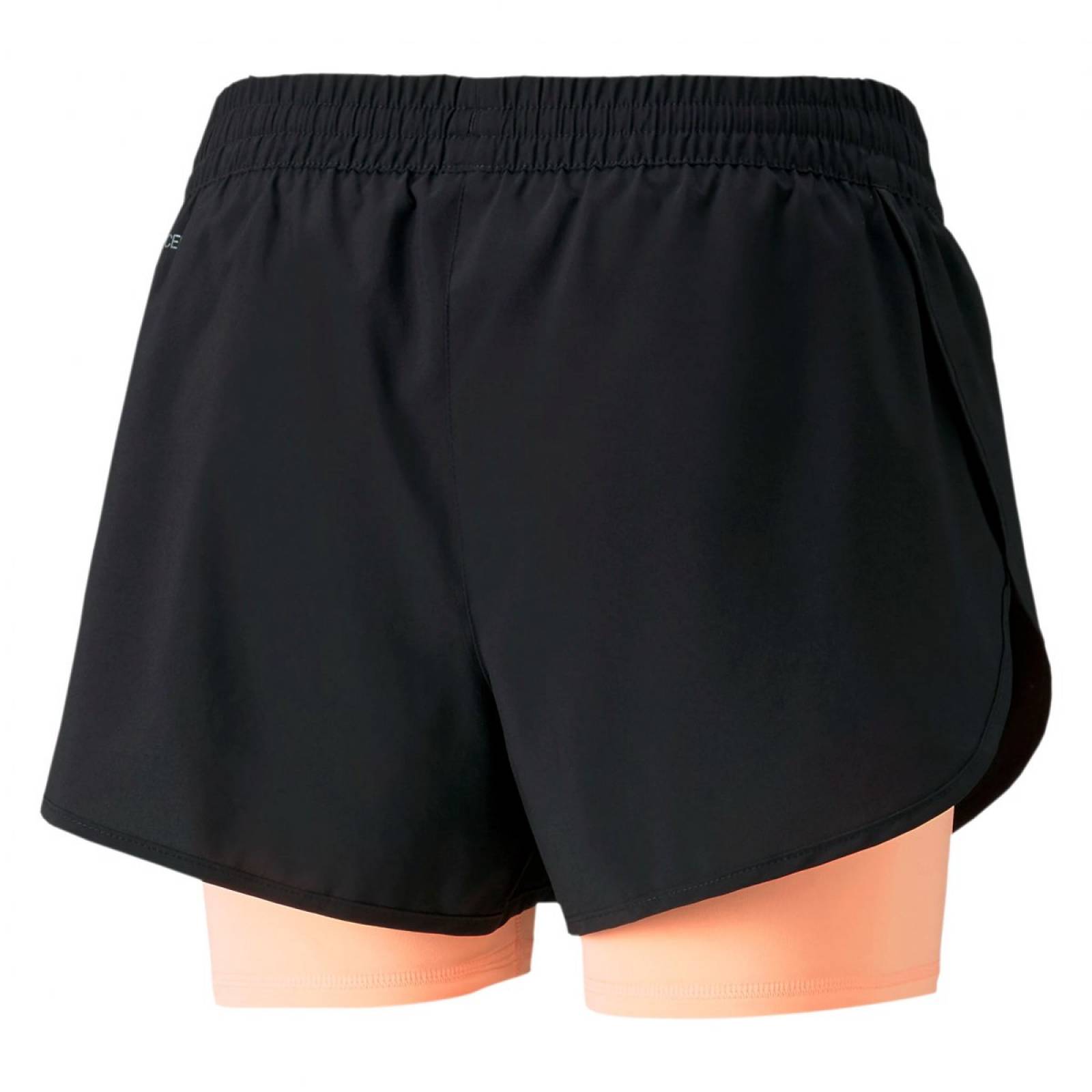 Short Puma Para Dama 2 En 1 521072 98 Negro Coral