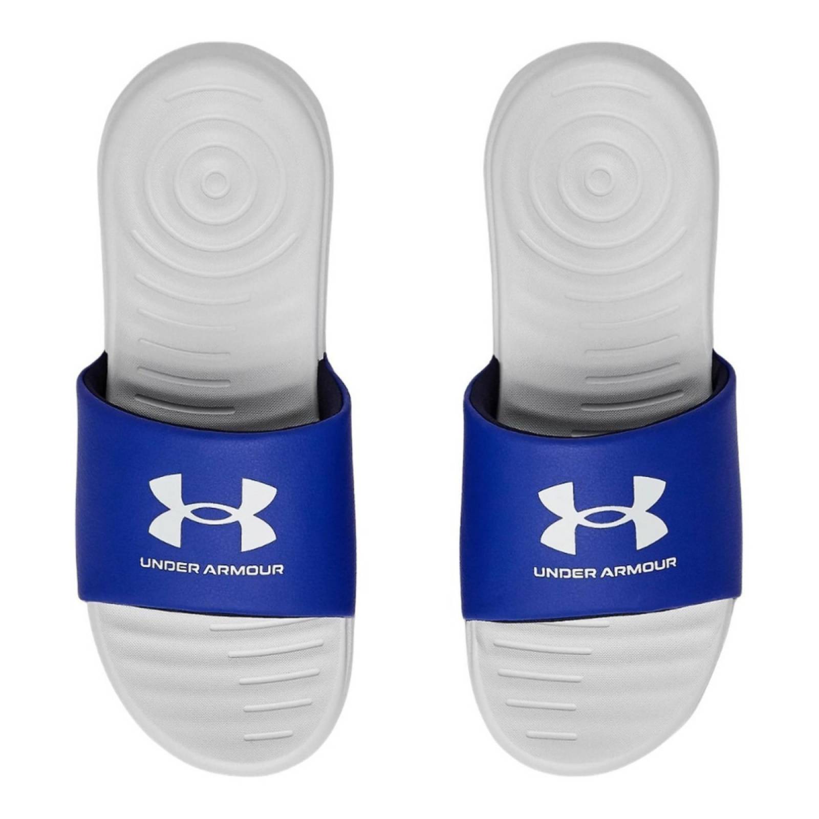 Sandalias Under Armour Para Hombre Ansa Fix Sl 3023761 105 Gris Azul