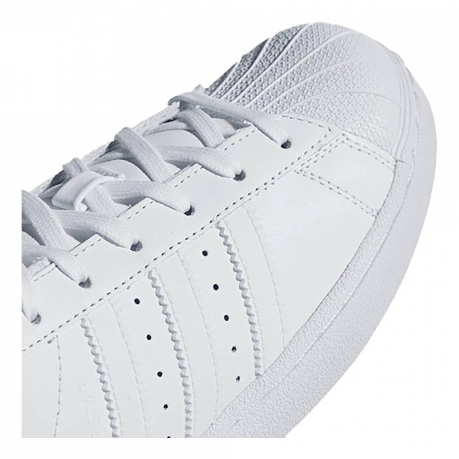 Tenis adidas Para Hombre Superstar Concha Casuales Blancos