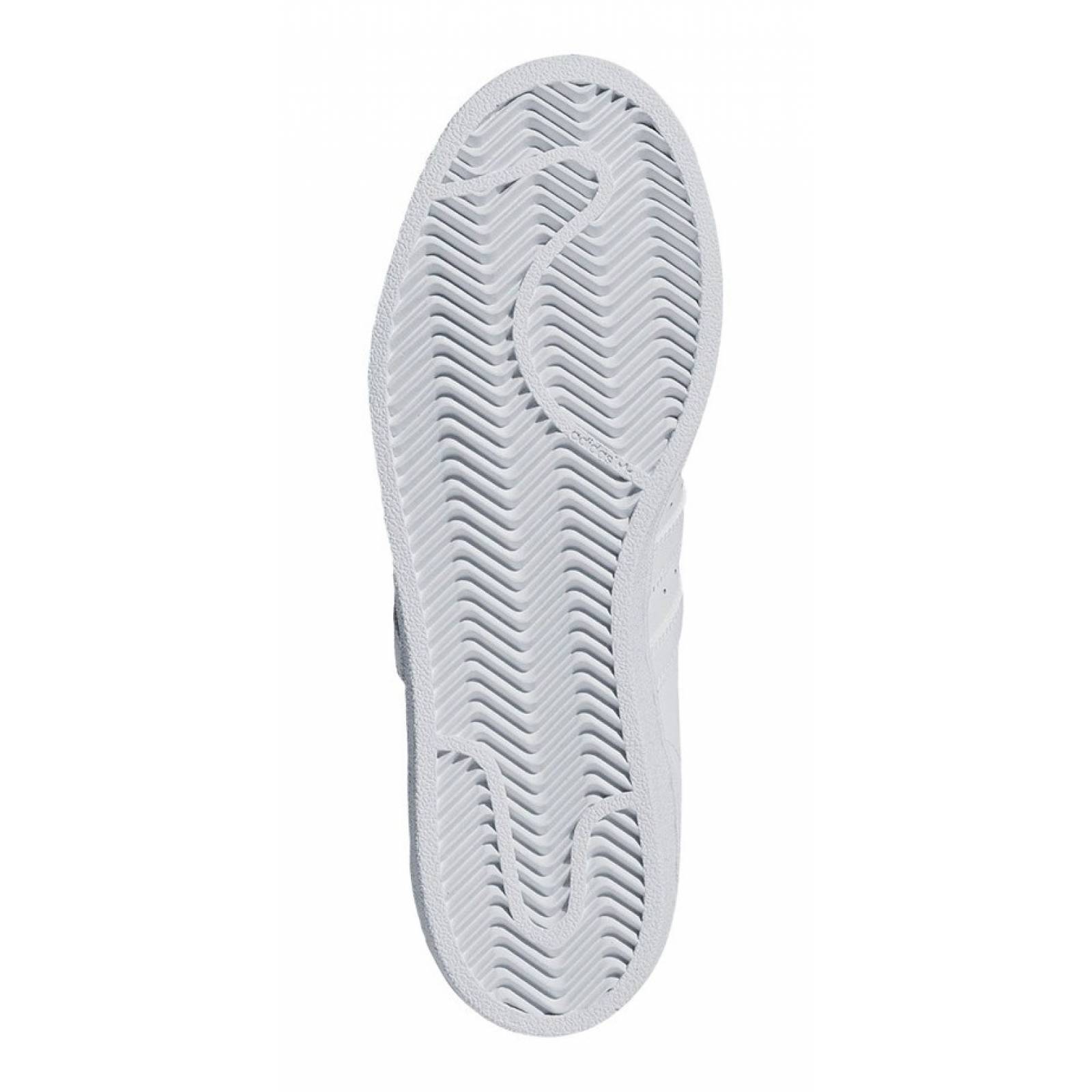 Tenis adidas Para Hombre Superstar Concha Casuales Blancos