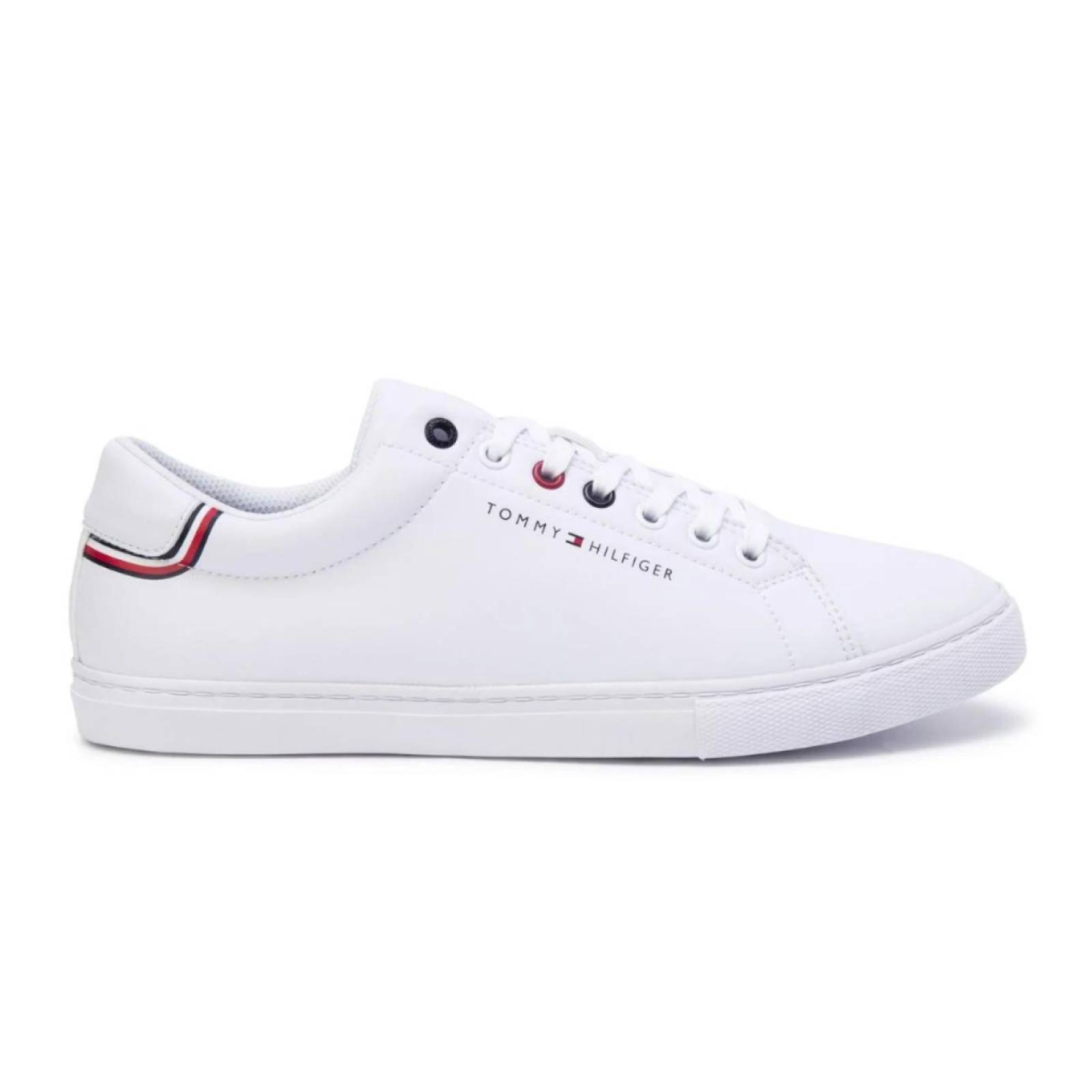 Tenis Tommy Hilfiger De Hombre Easy Go Fm0fm04299 Blancos