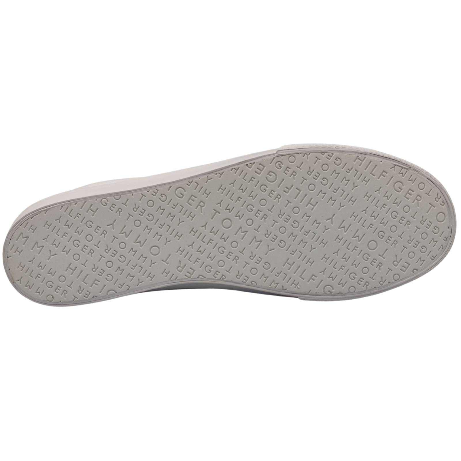 Tenis Tommy Hilfiger De Dama Signature Fw0fw06853 Blanco
