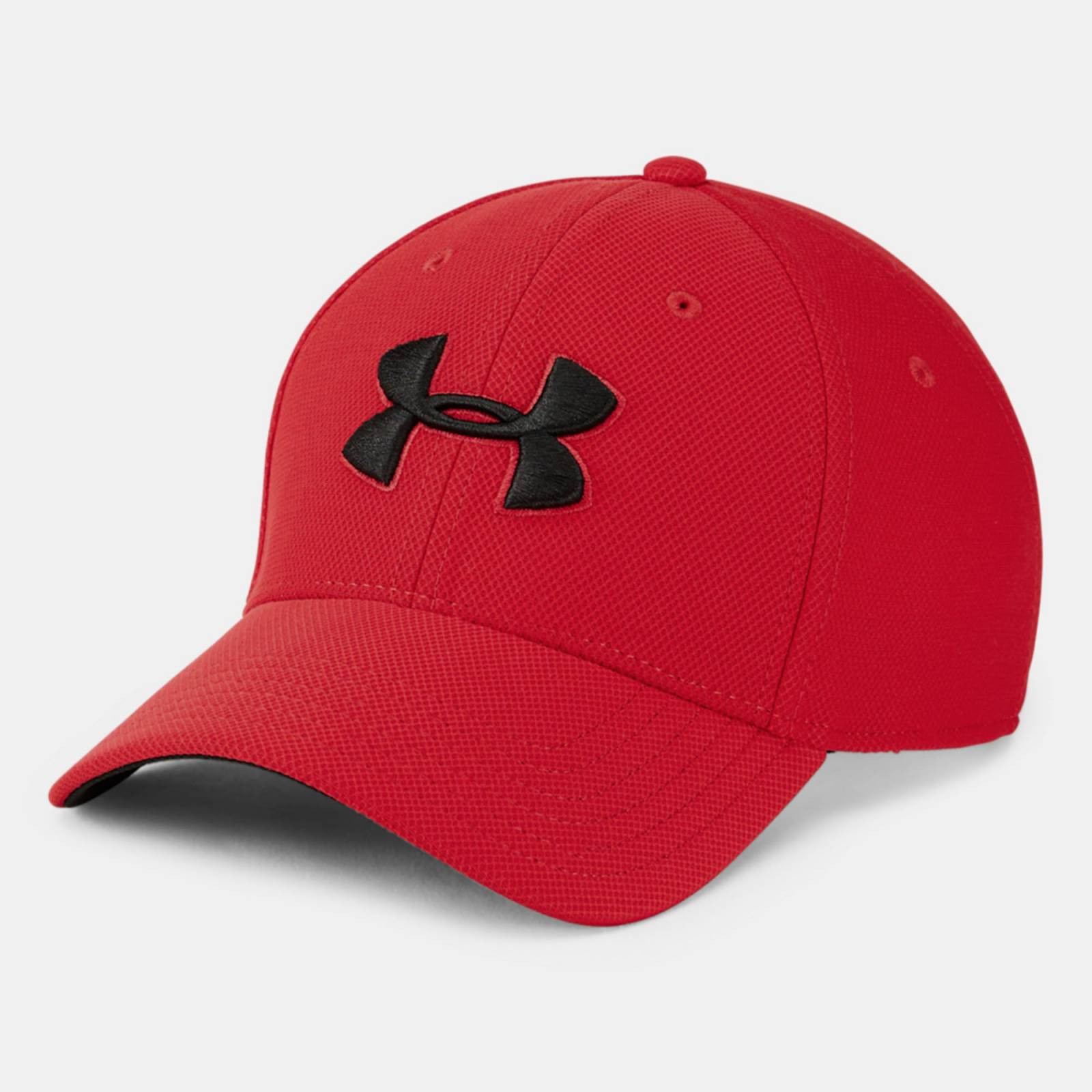 Gorra Under Armour Para Hombre Blitzing 30 1305036 600 Roja   Rojo Negro
