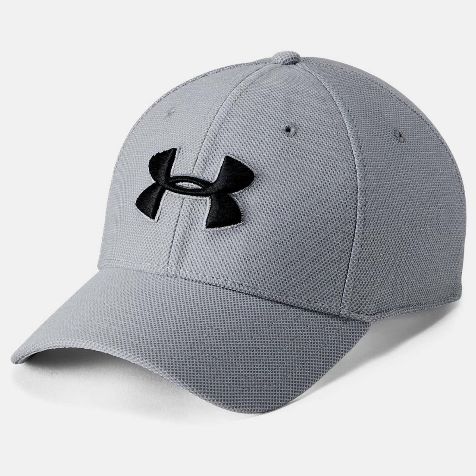 Gorra Under Armour Para Hombre Blitzing 30 1305037 035   Gris Negro