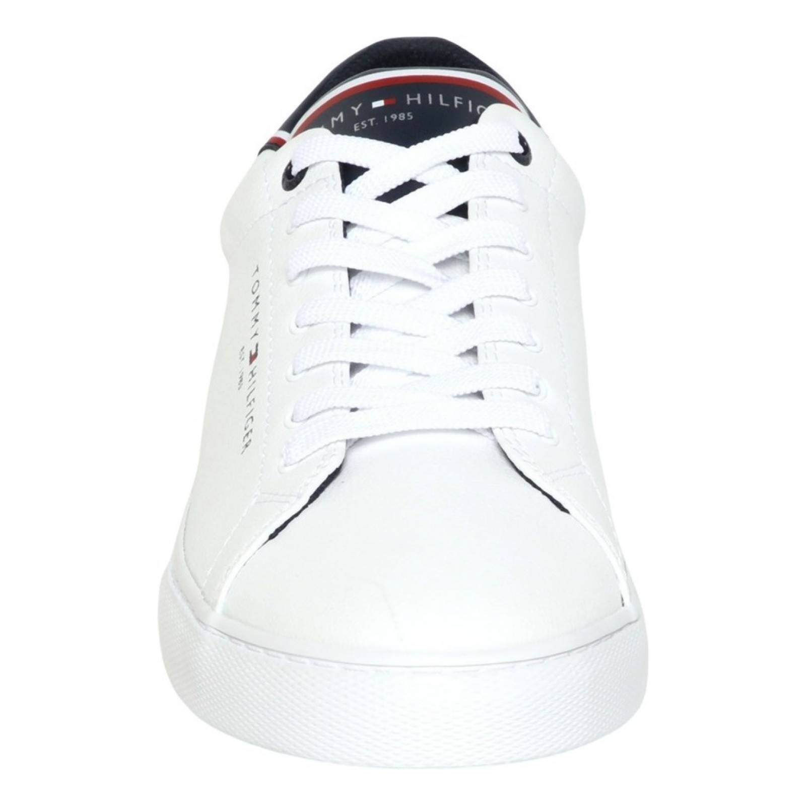 Tenis Tommy Hilfiger Para Hombre  Pebble Fm0fm03651 Blancos.