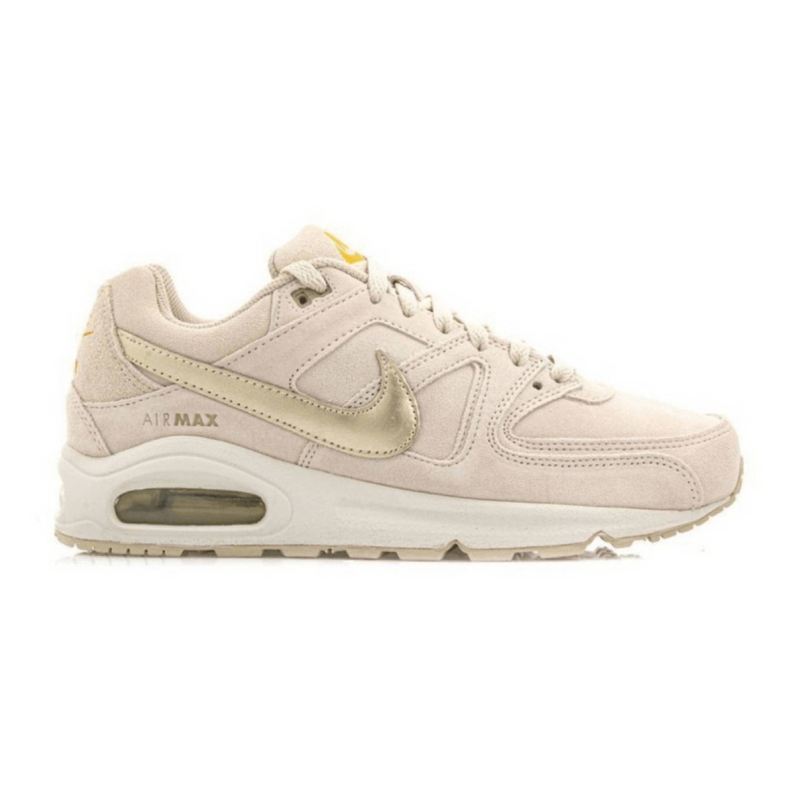 Tenis Nike Para Mujer Air Max Command Prm 718896 Entrenar  Beige Naranja
