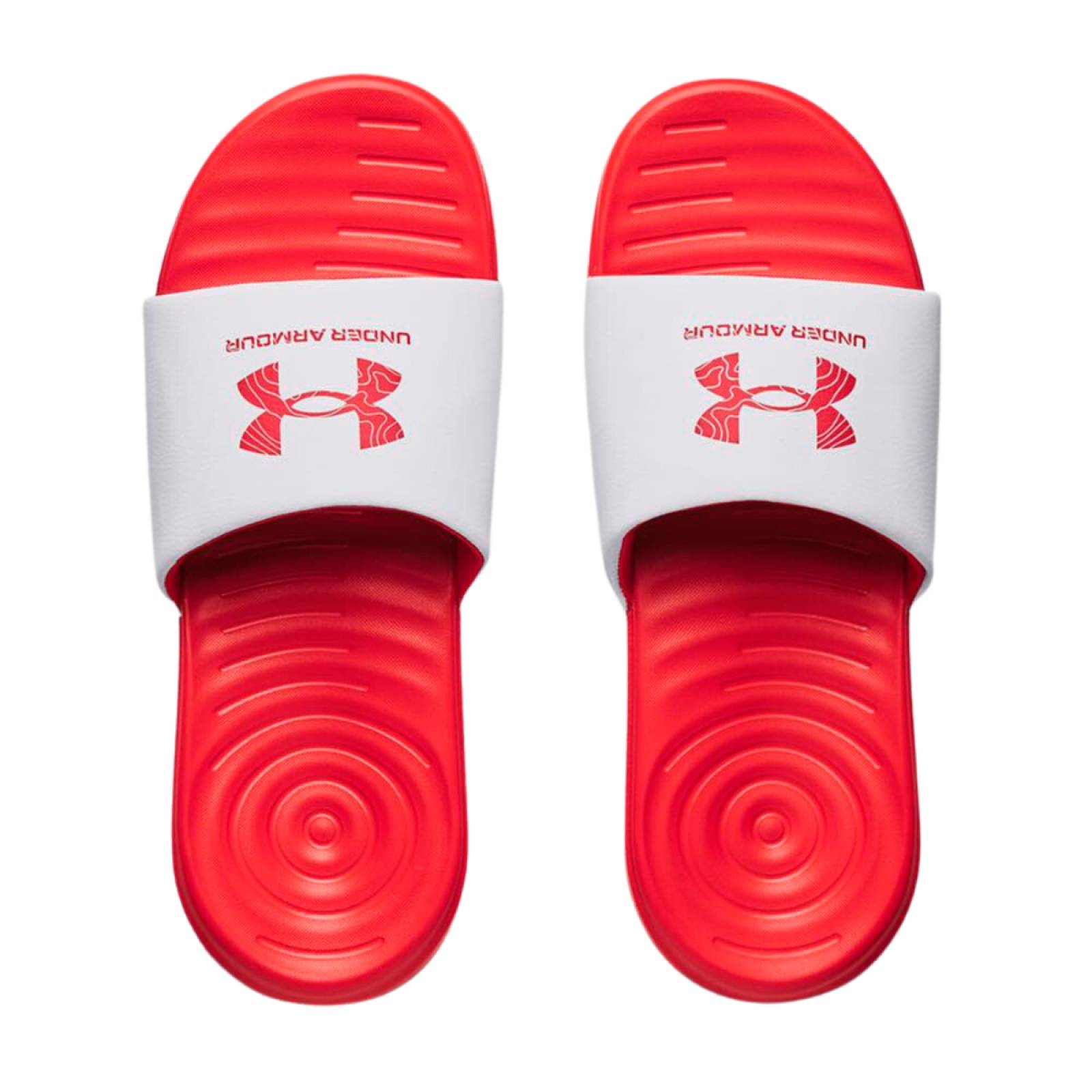 Sandalias Under Armour Para Hombre 3024435 104 Ansa Rojo.