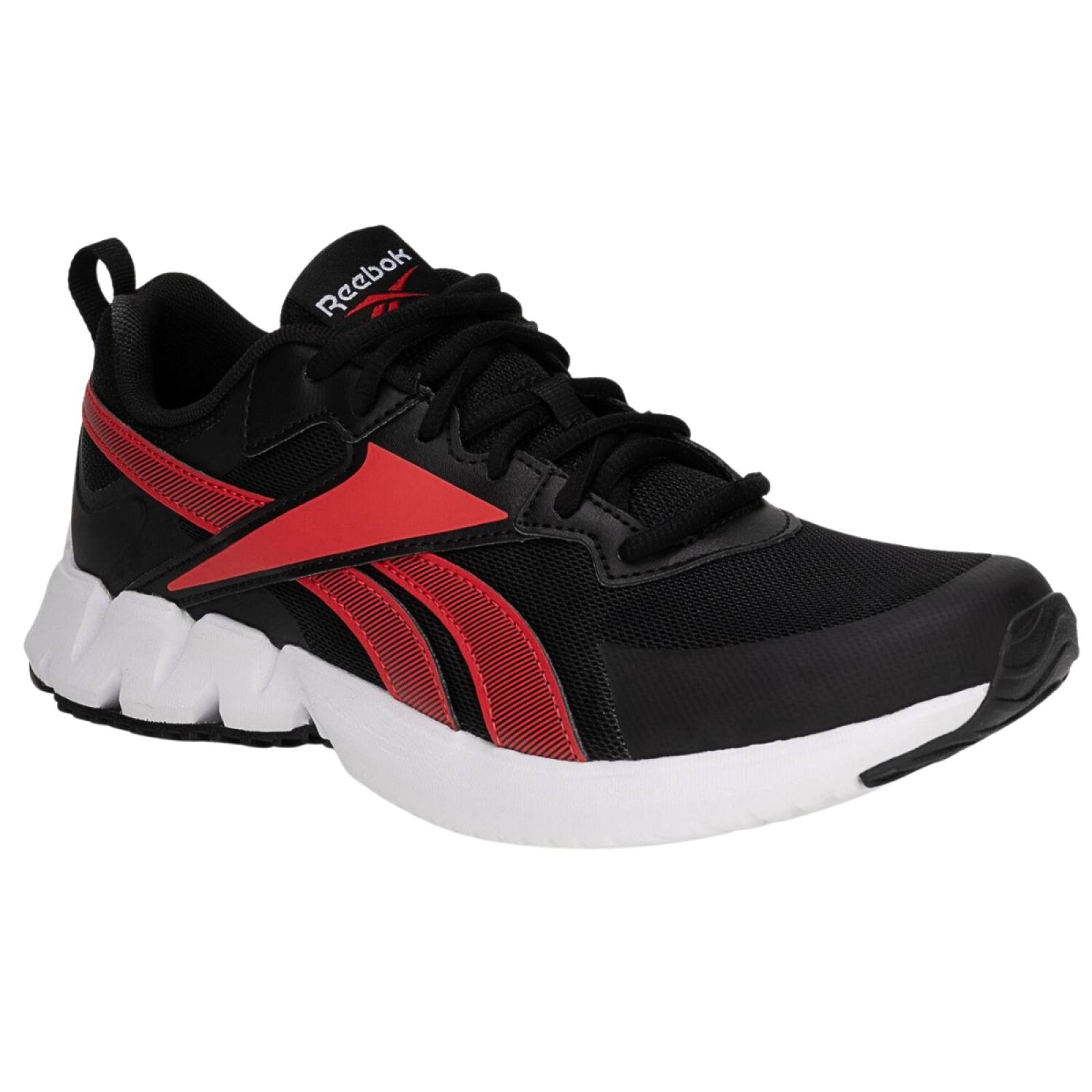 Tenis Reebok Para Hombre Ztaur Run Il Hq3625 Correr Negro Rojo