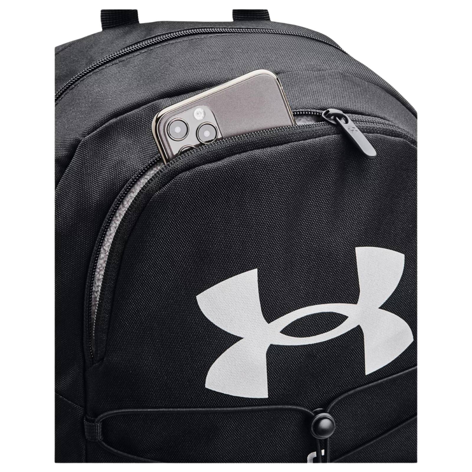 Mochila Under Armour Unisex Hustle Sport 1364181 001 Negro