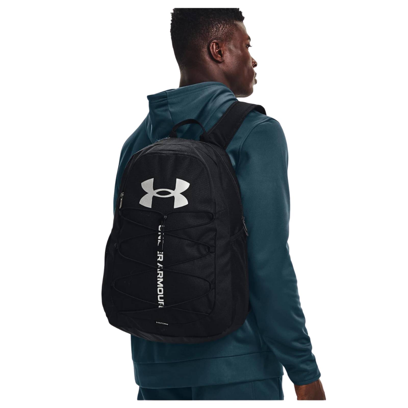 Mochila Under Armour Unisex Hustle Sport 1364181 001 Negro