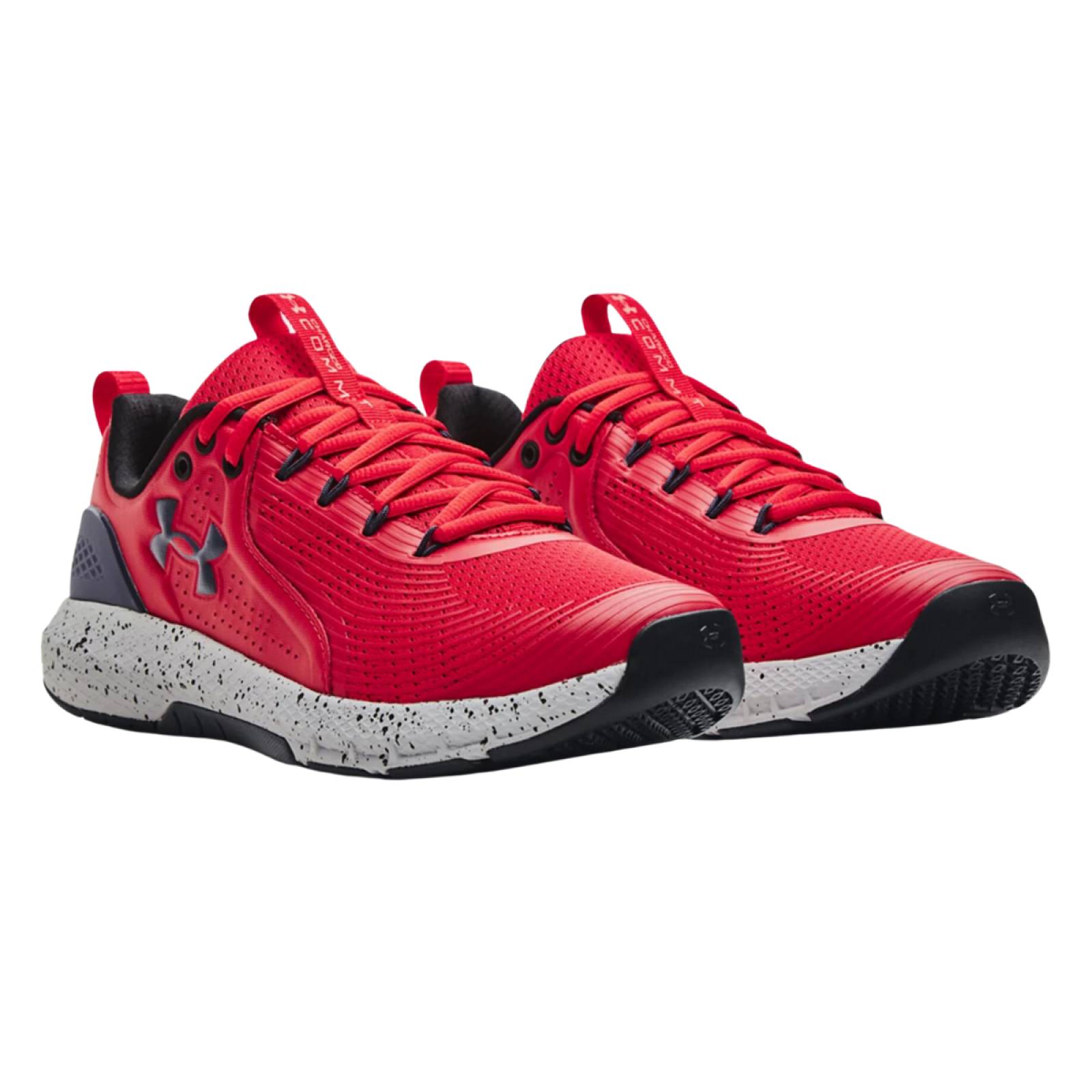 Tenis Under Armour De Hombre Charged Commit Tr 3 3023703 602 Rojo Azul.