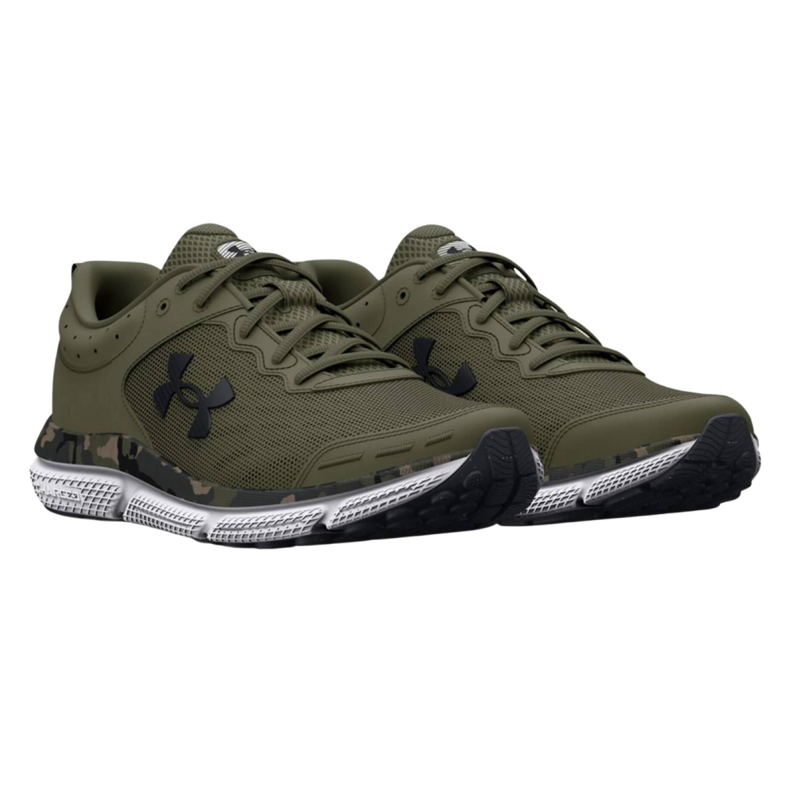 Tenis Under Armour De Hombre Assert 10 Camo 3027036 300 Verde Camuflaje.