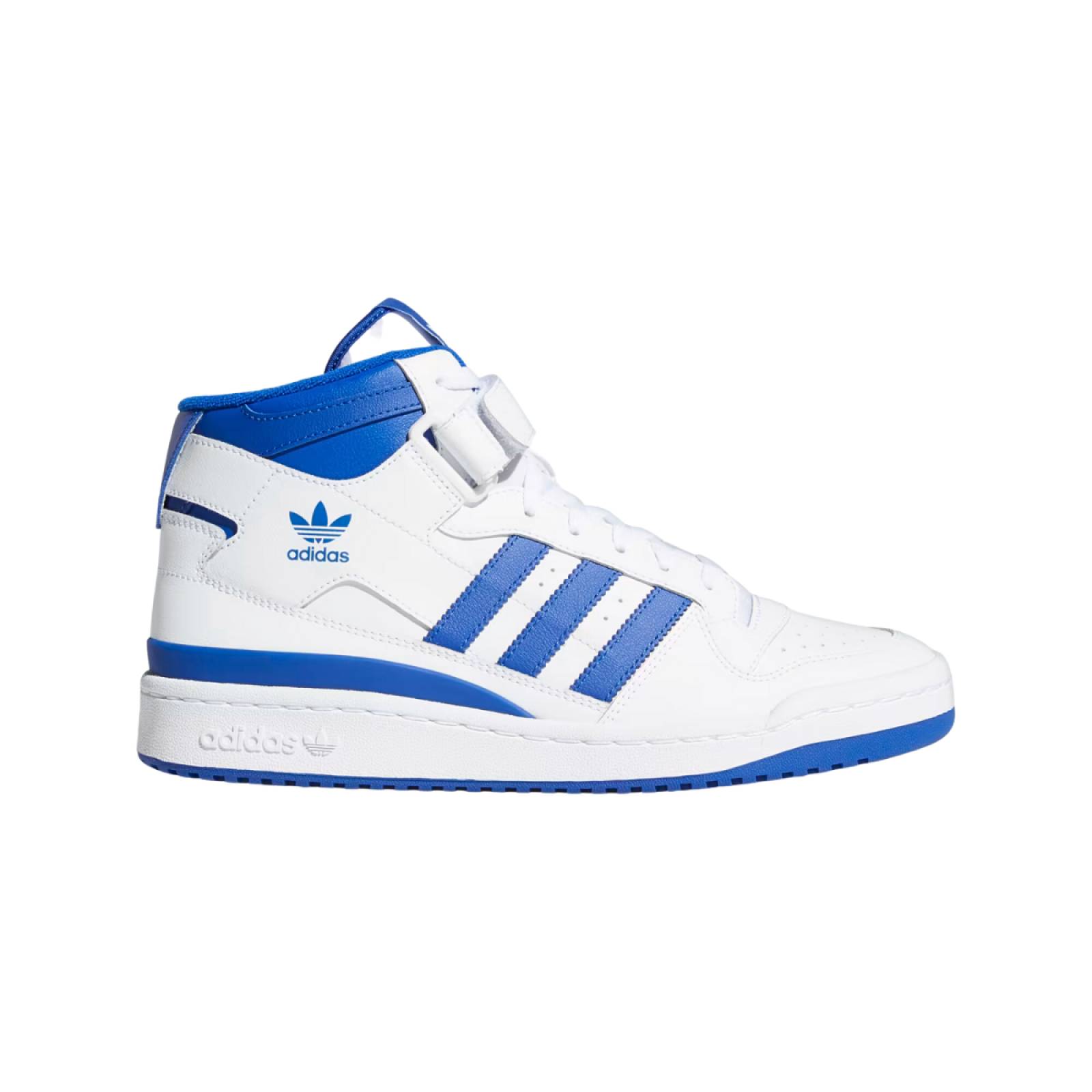 Tenis Adidas Para Hombre Forum Mid FY4976 Blanco Azul