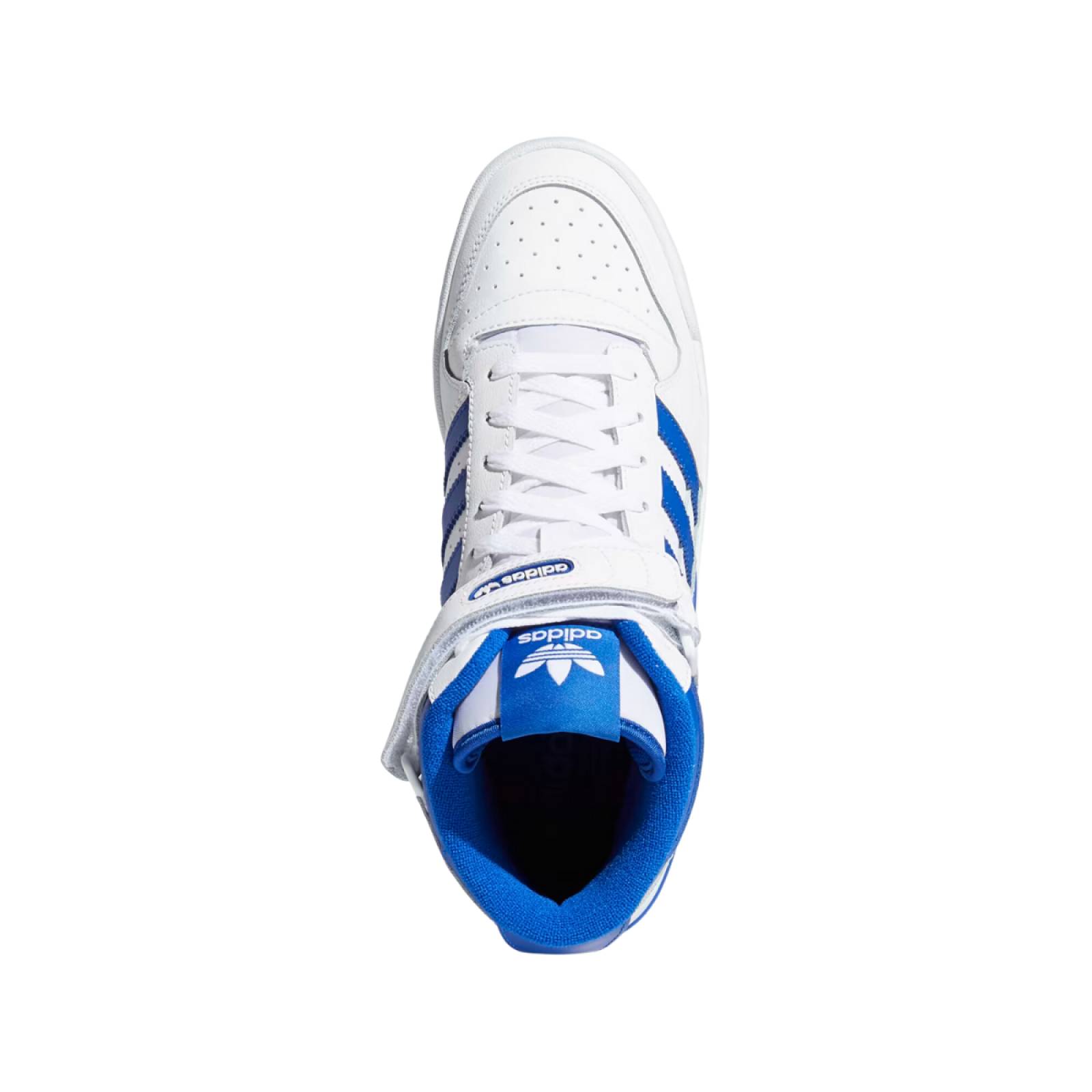 Tenis Adidas Para Hombre Forum Mid FY4976   Blanco Azul.