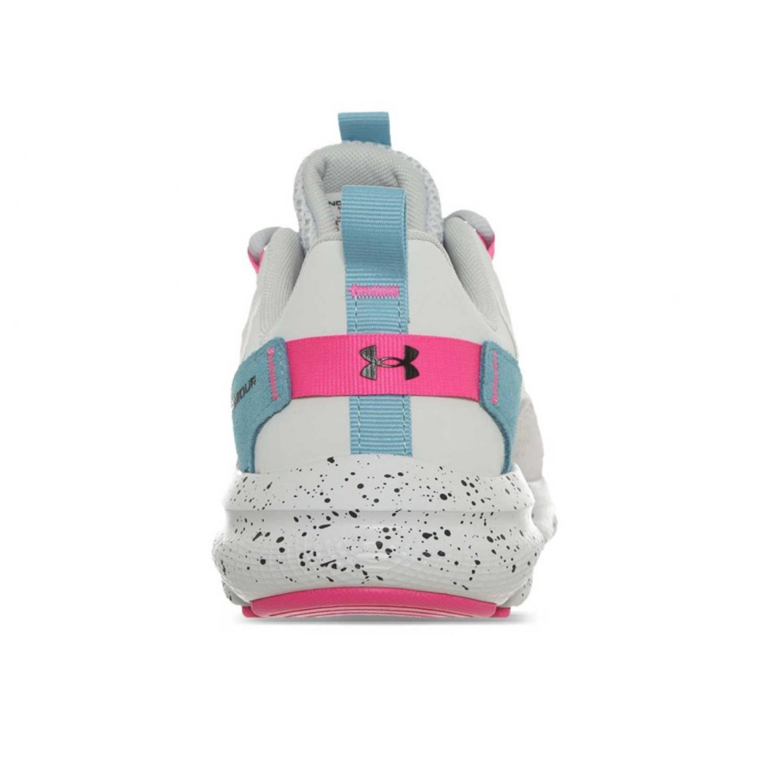 Tenis Under Armour Dama Charged Verssert Spkle 3025751 106 Gris Multicolor