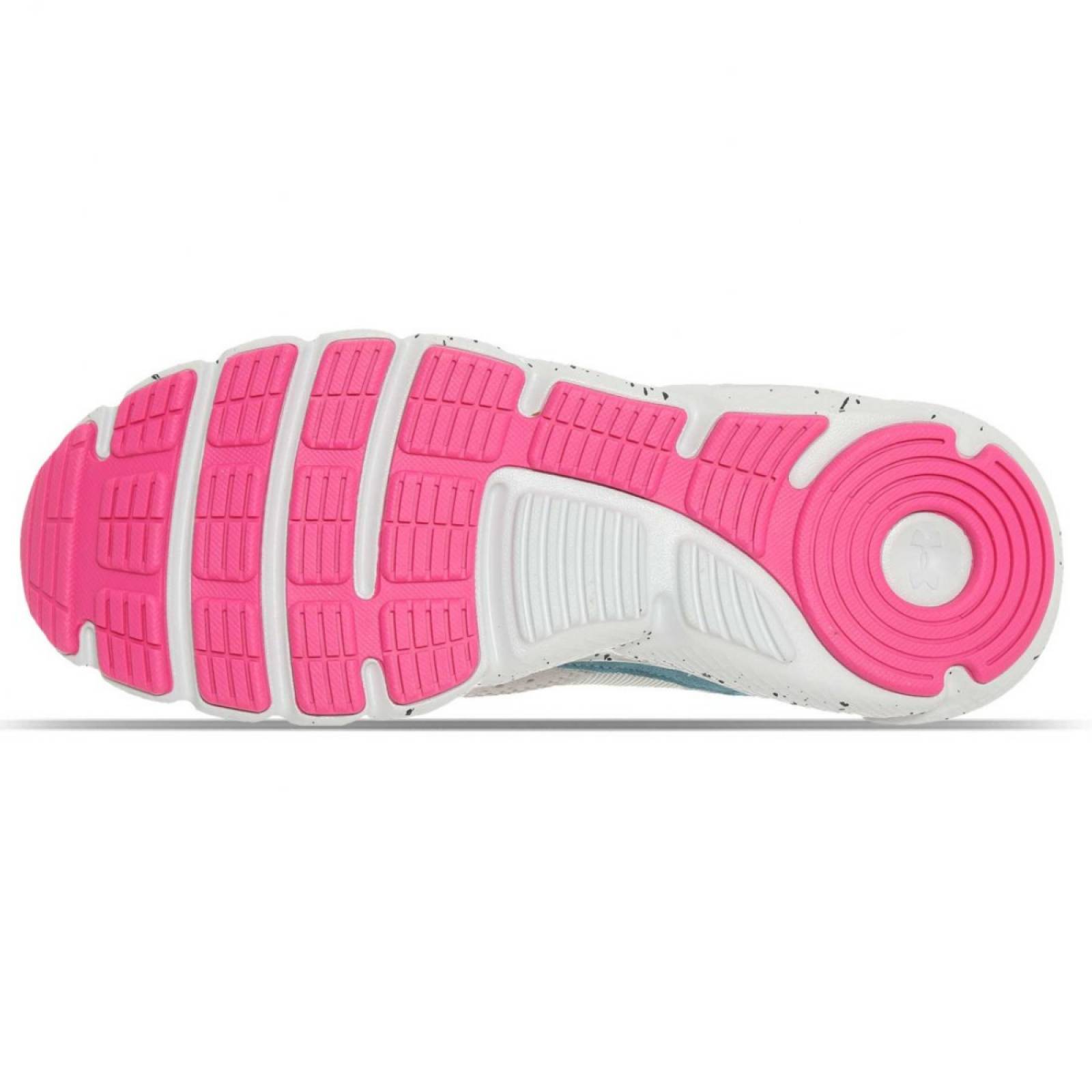 Tenis Under Armour Dama Charged Verssert Spkle 3025751 106 Gris Multicolor