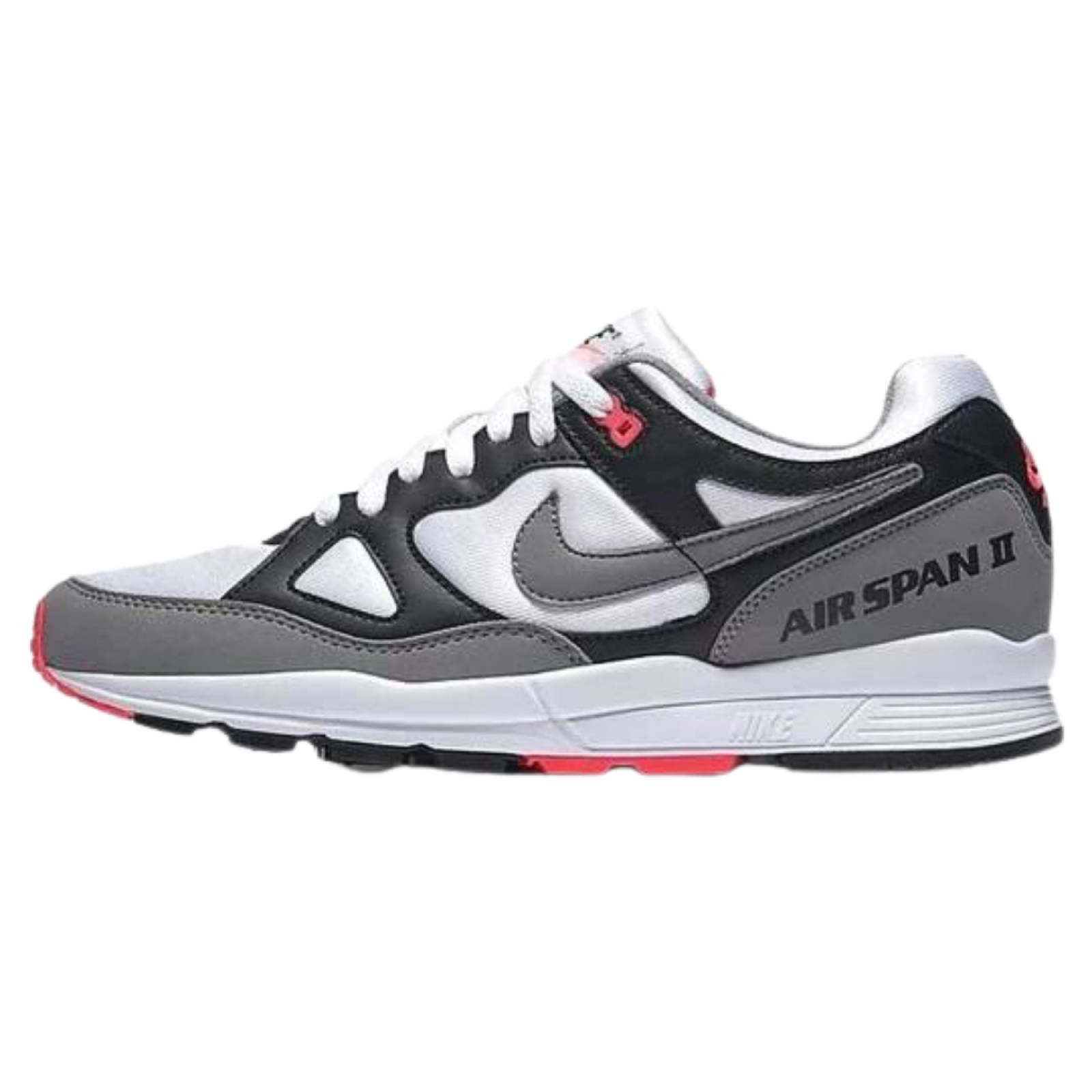 Tenis Nike Unisex Air Span ll AH8047 005 Gris Negro
