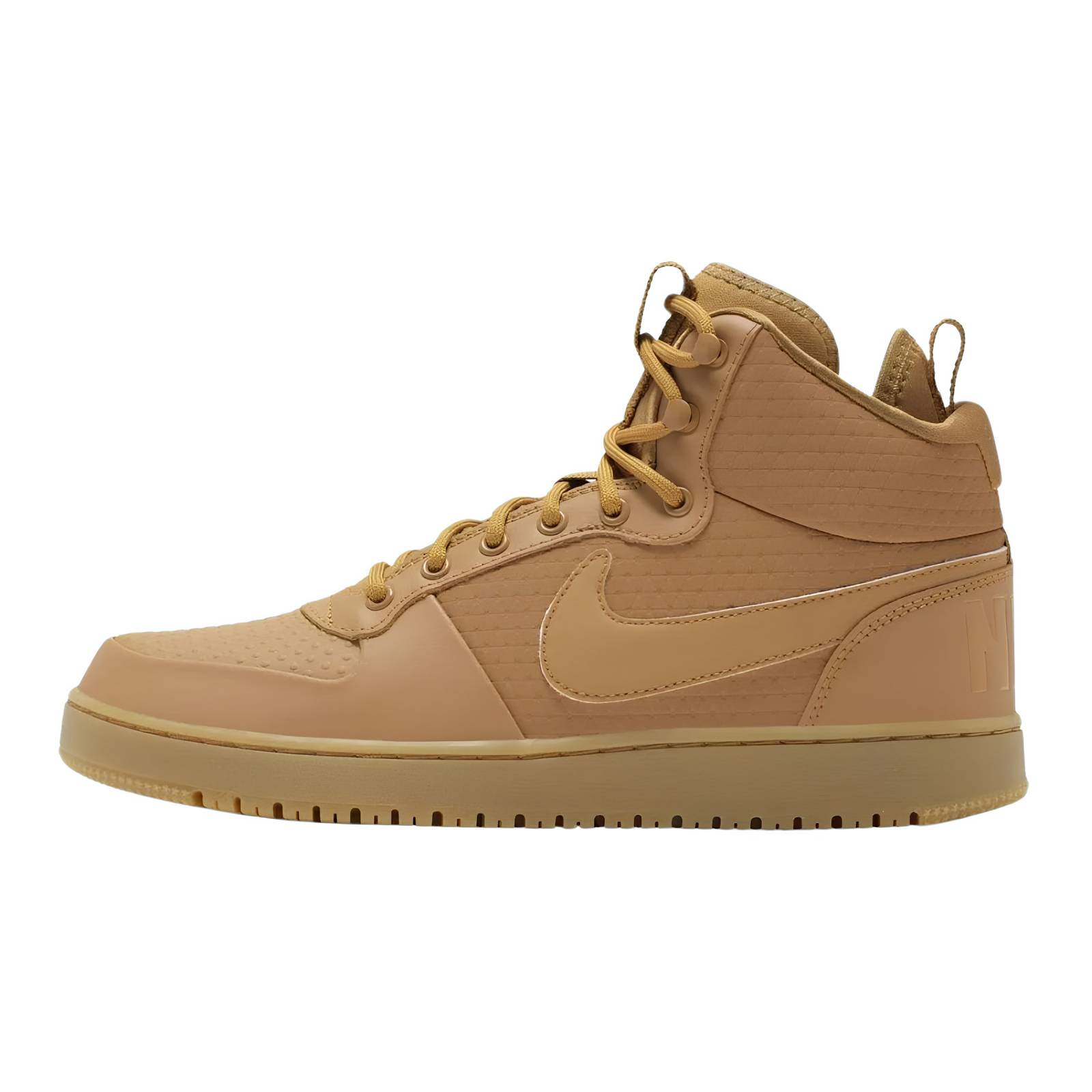 Tenis Nike De Hombre Court Borough Mid Winter Aa0547 700 Marrón Claro