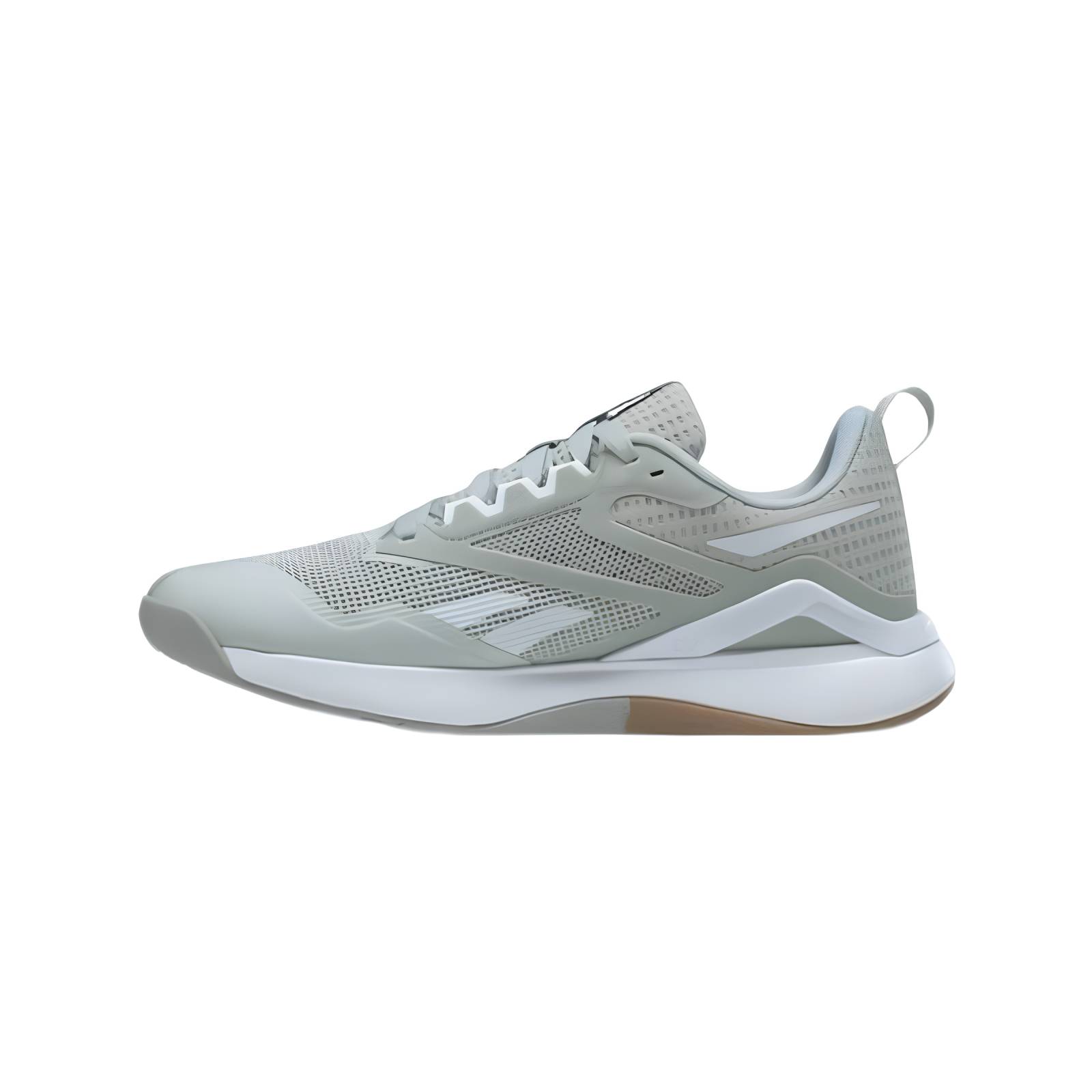 Tenis Reebok Para Mujer Nanoflex Tr 20 Hq4223 Gris Menta.