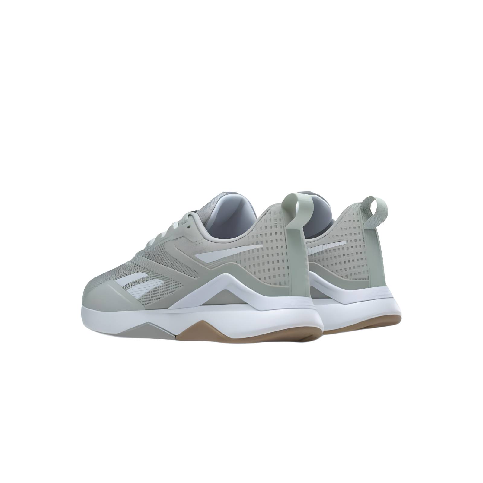 Tenis Reebok Para Mujer Nanoflex Tr 20 Hq4223 Gris Menta.