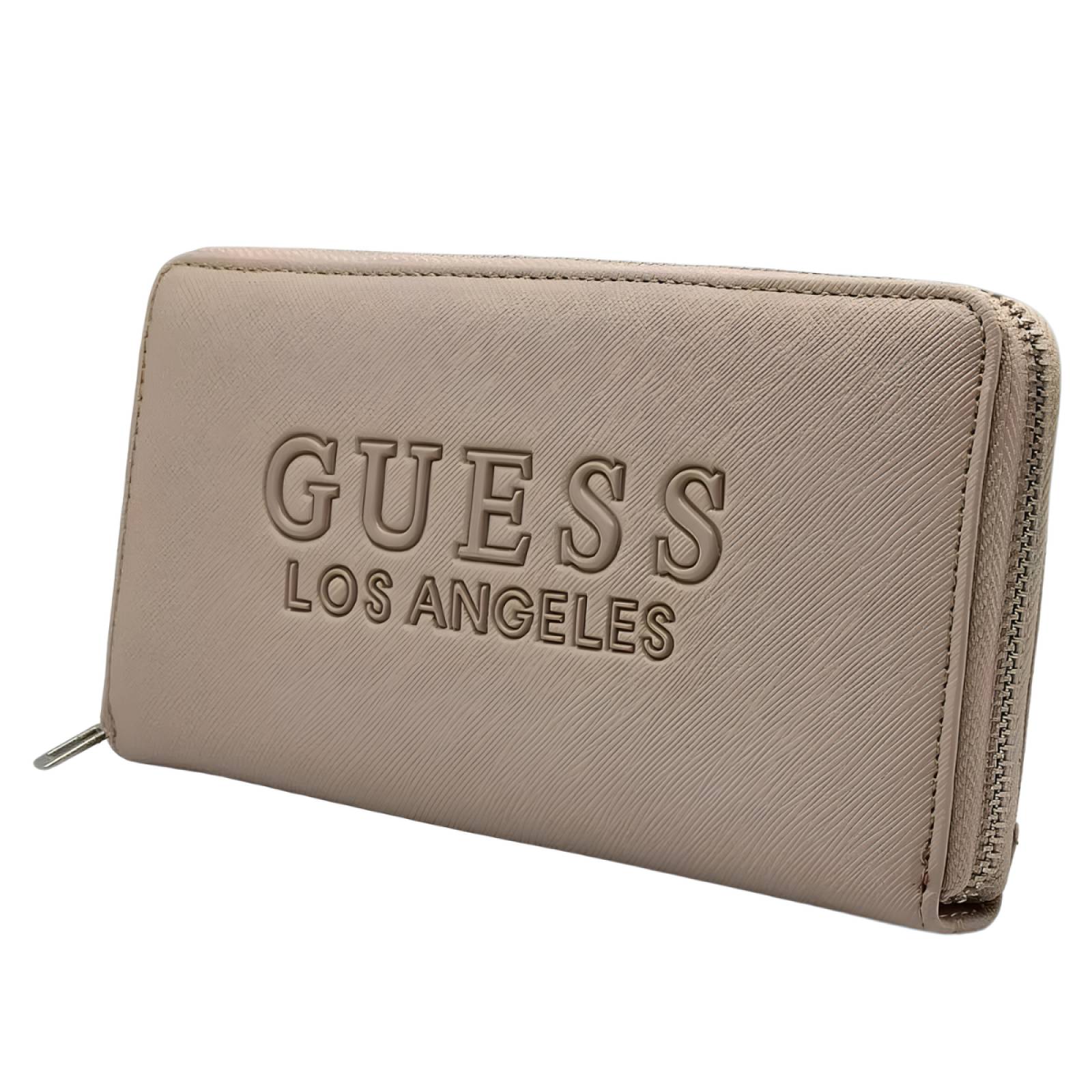 Cartera Guess Para Mujer Los Angeles S7926599 Beige