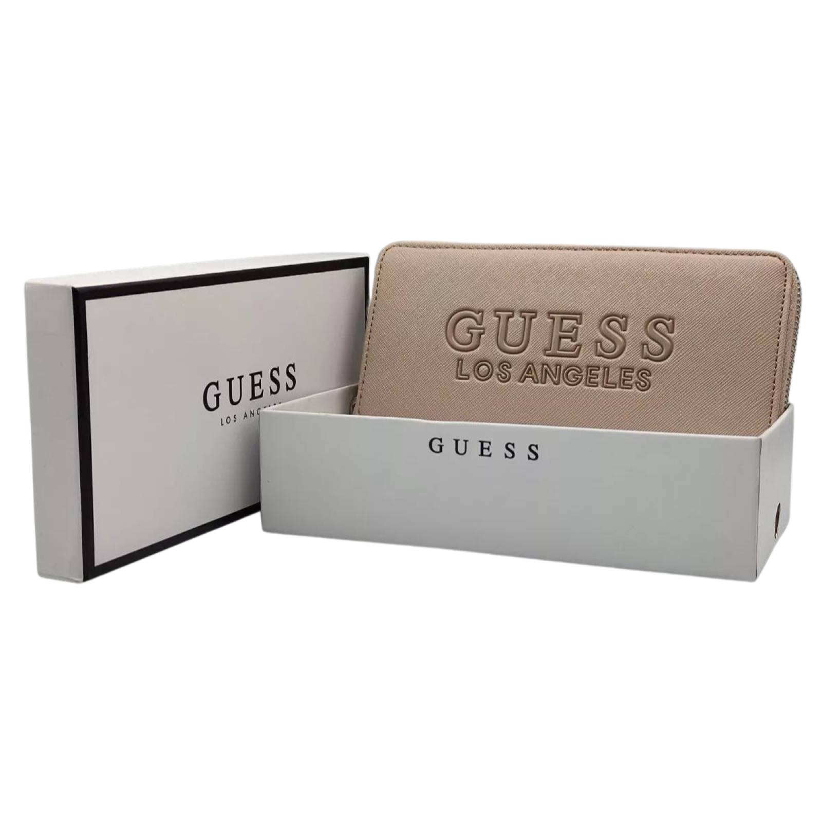 Cartera Guess Para Mujer Los Angeles S7926599 Beige