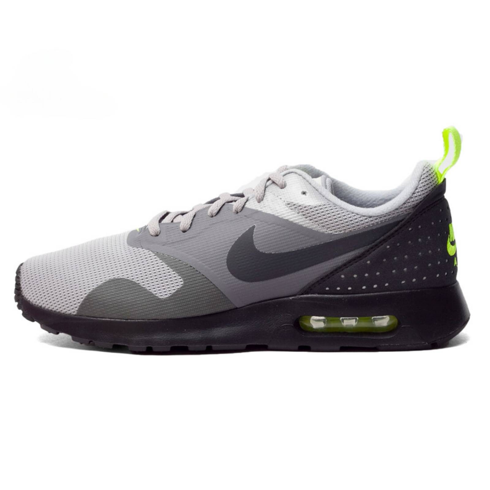 Tenis Nike De Hombre Air Max Tavas 705149 015 Correr Gris Negro.