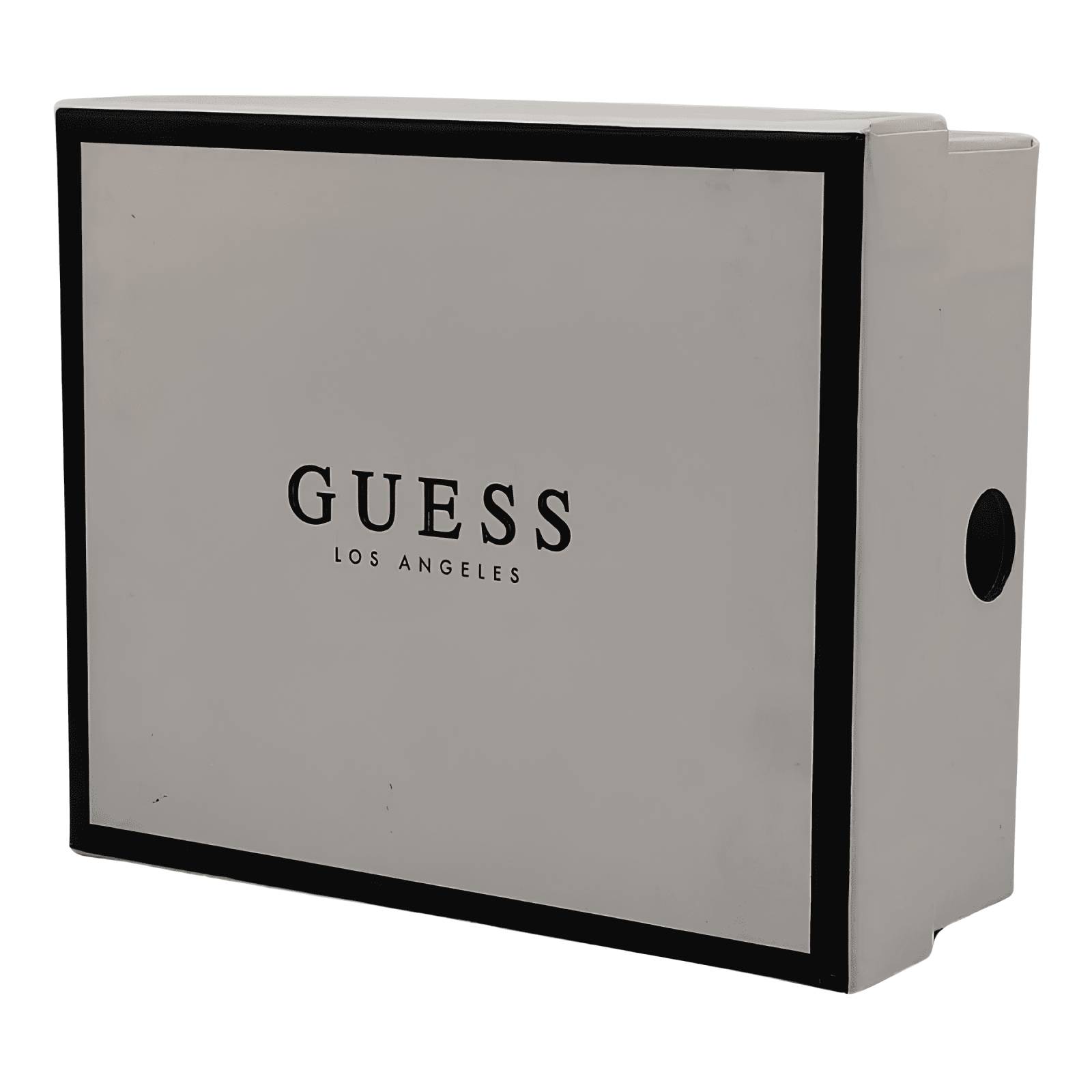 Cartera Guess Para Mujer Sf826355 Azul Metálico Casual.