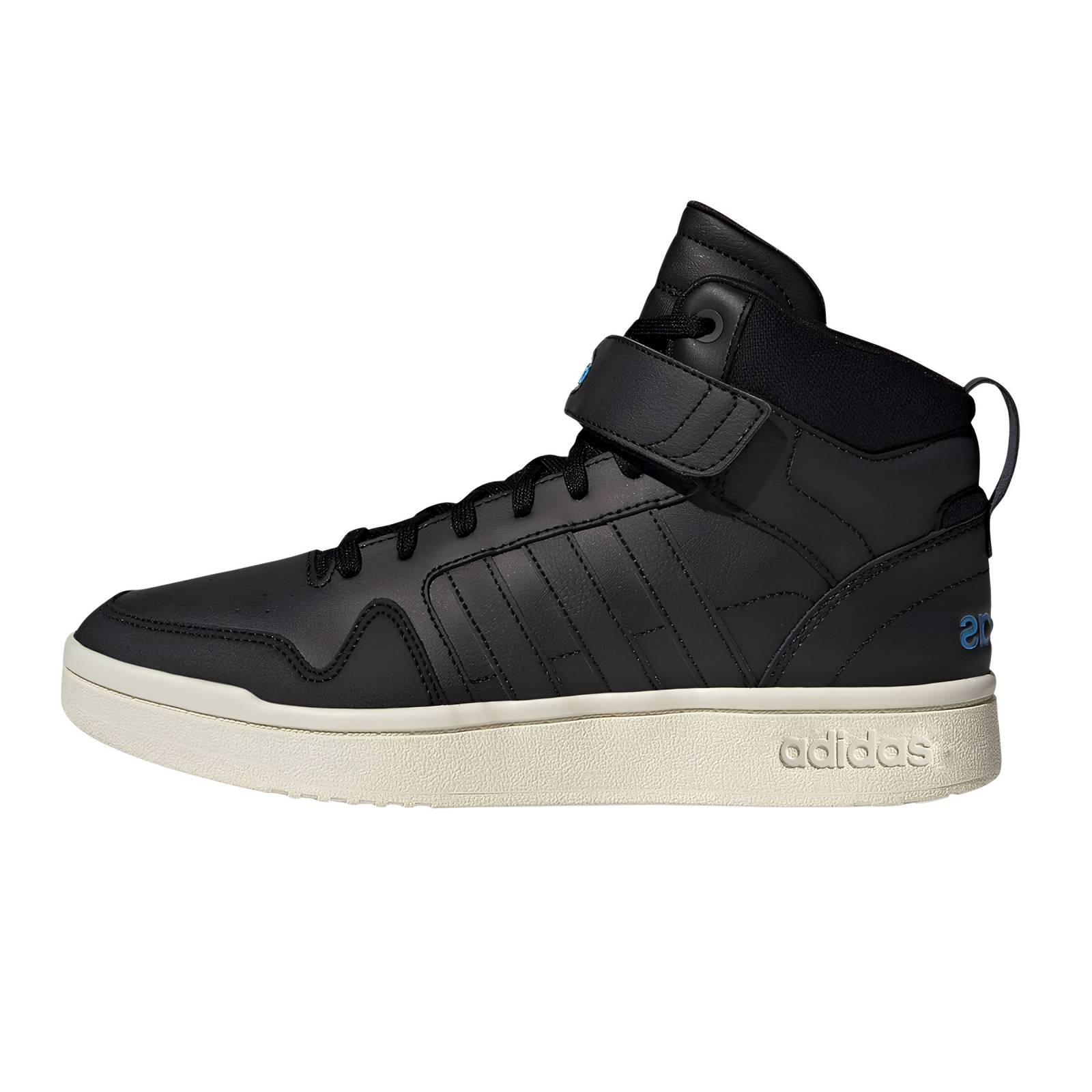 Tenis adidas De Hombre Postmove Mid Gy7163 Negro Basquetbol