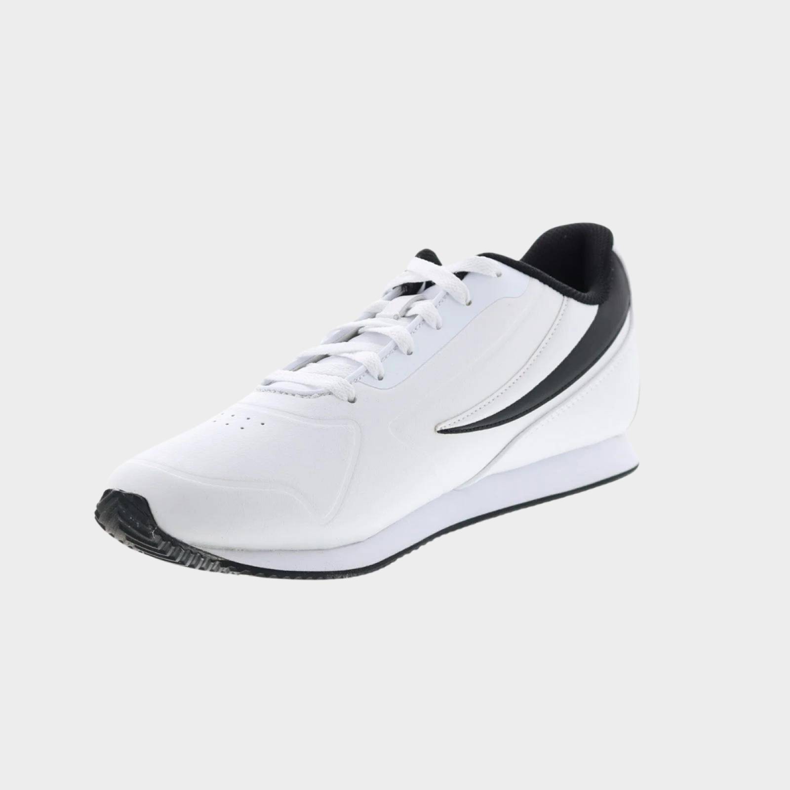 Tenis Fila De Mujer Volari 5dm00008 120 Blanco Negro Casual.