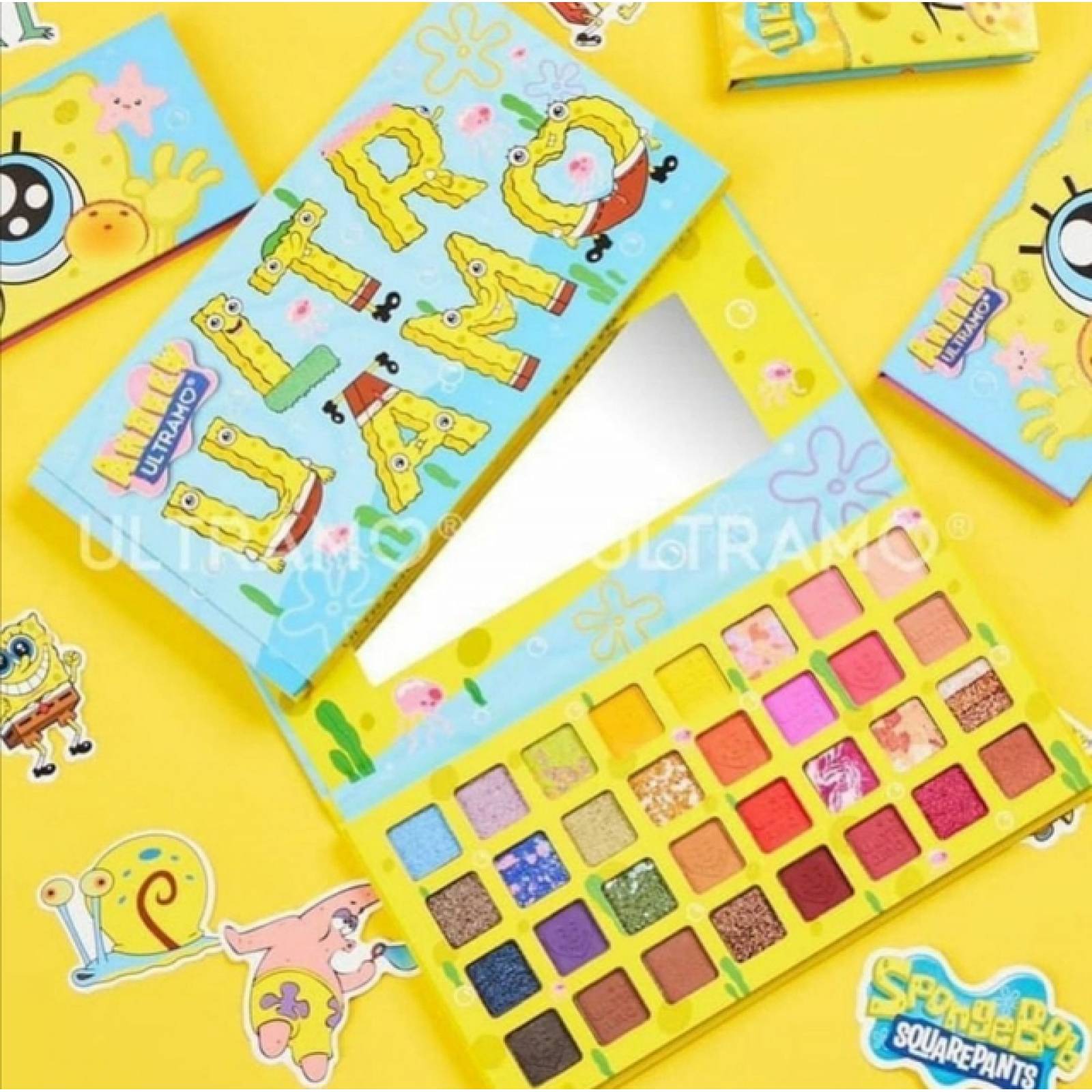 Paleta De Sombras Bob Esponja
