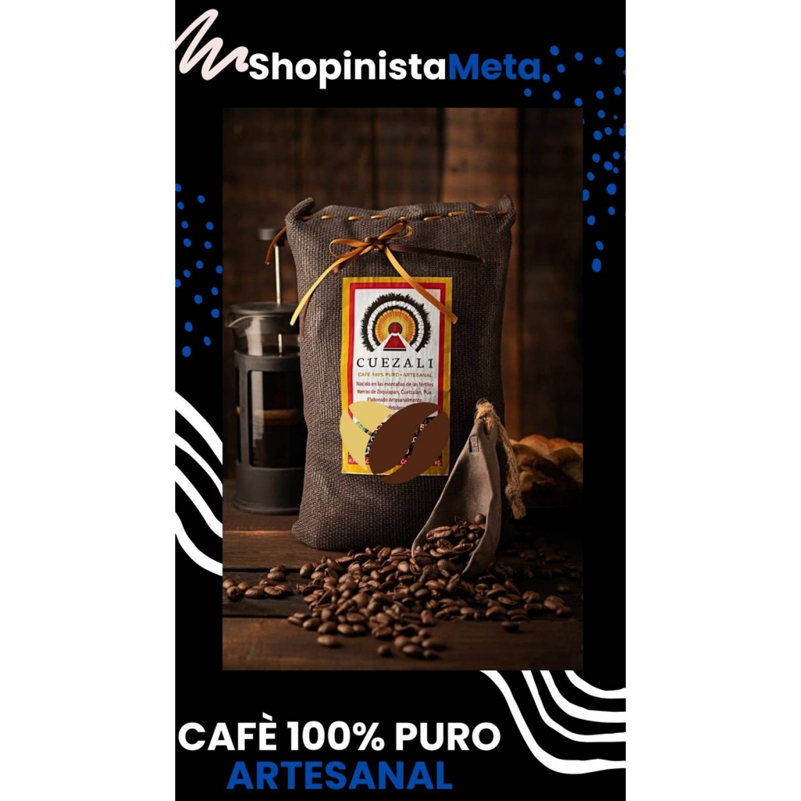 Café De Altura, 100% Arábica, Orgánico Y Artesanal