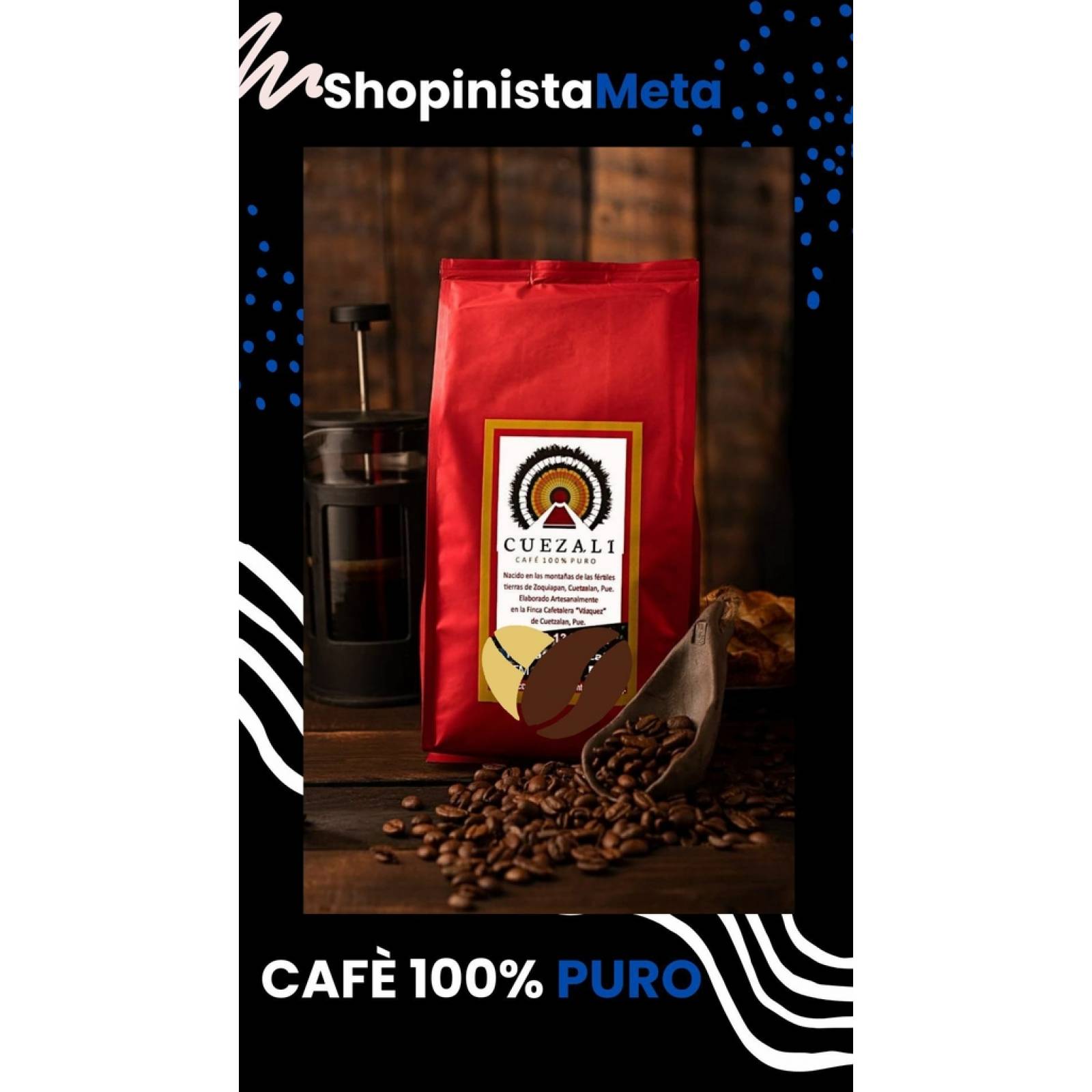 Café De Altura, 100% Arábica, Orgánico Y Artesanal
