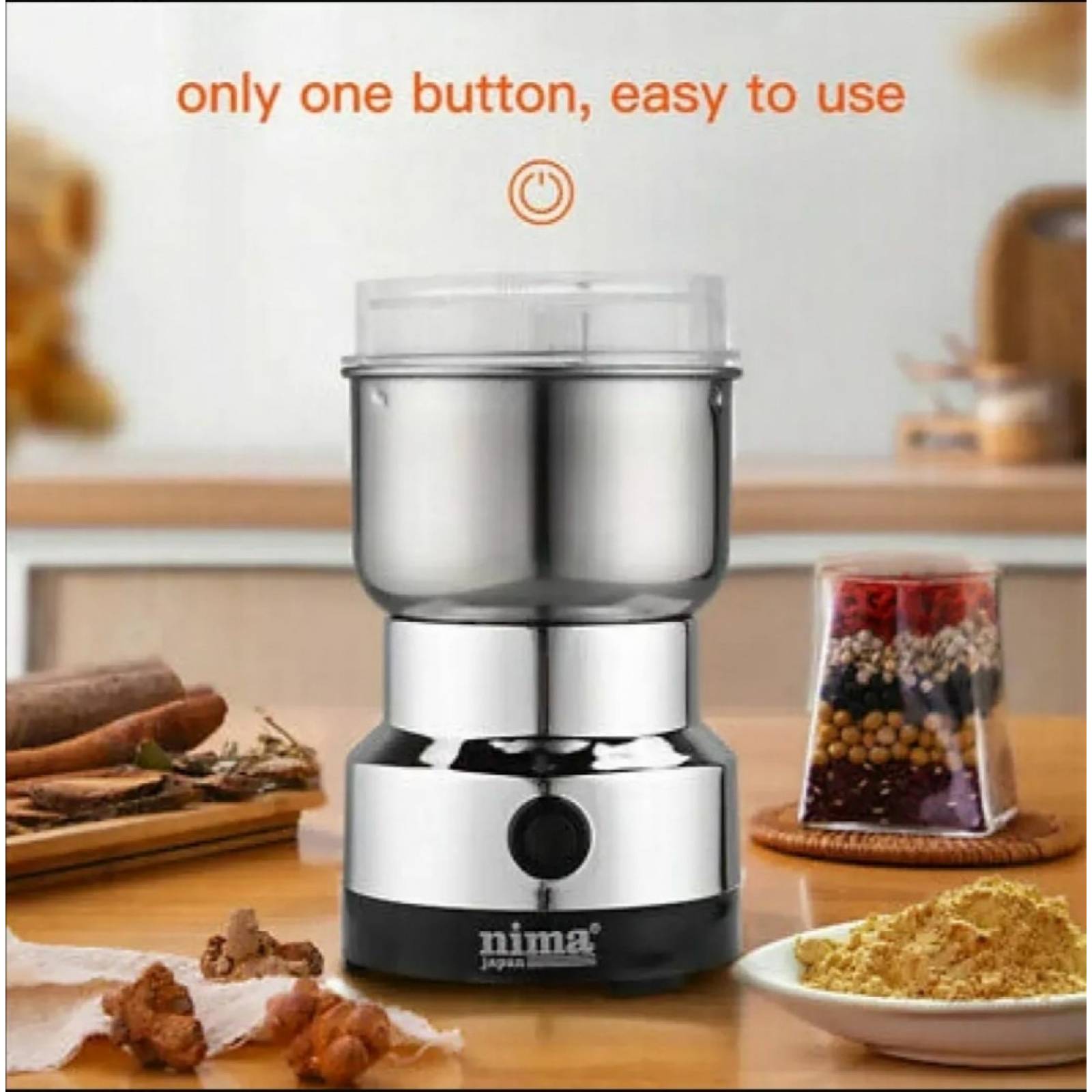 Molino Eléctrico Para Especias Y Café