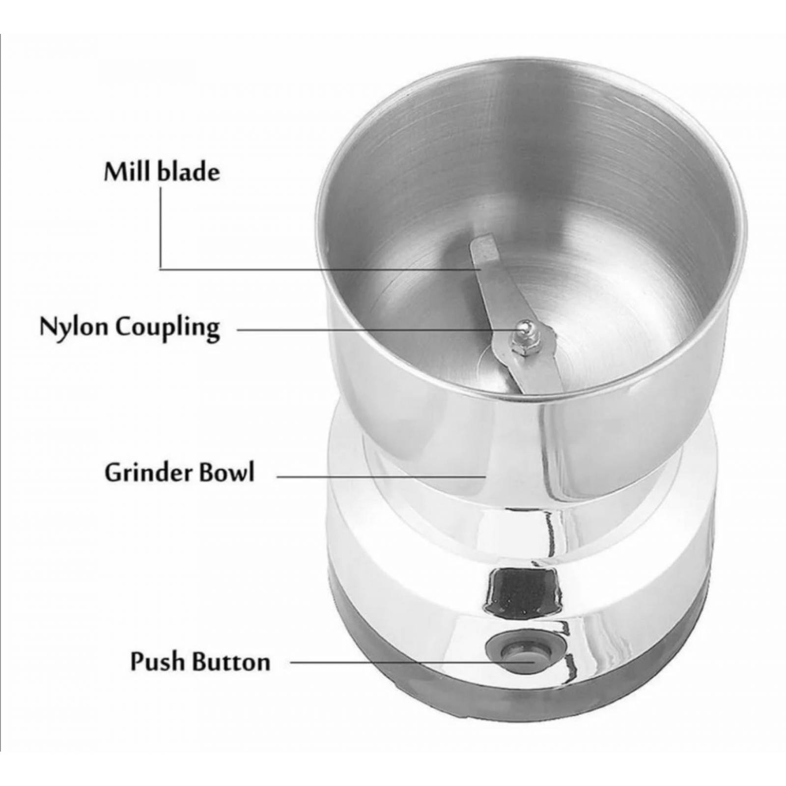 Molino Eléctrico Para Especias Y Café
