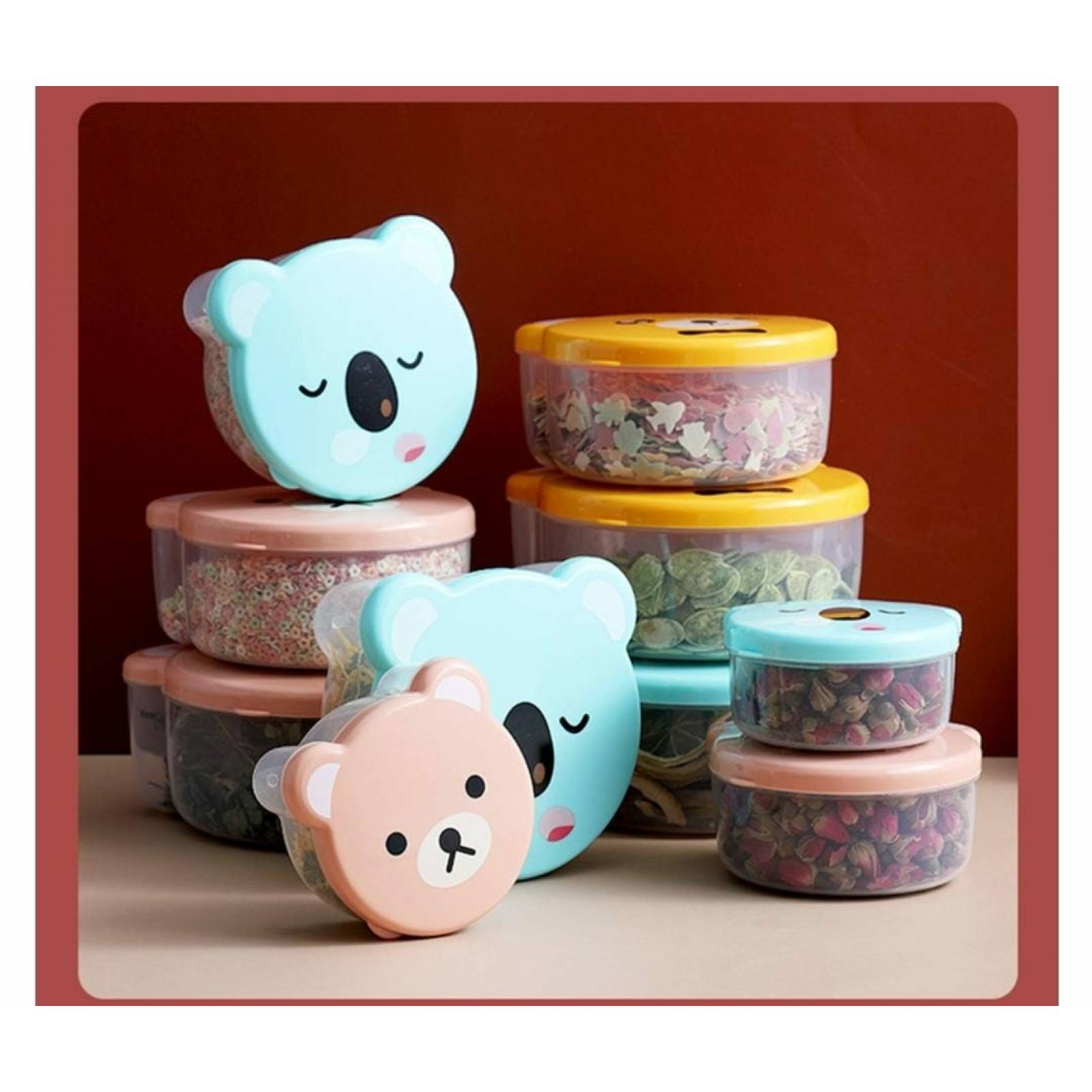 Set De 4 Tupper Niños