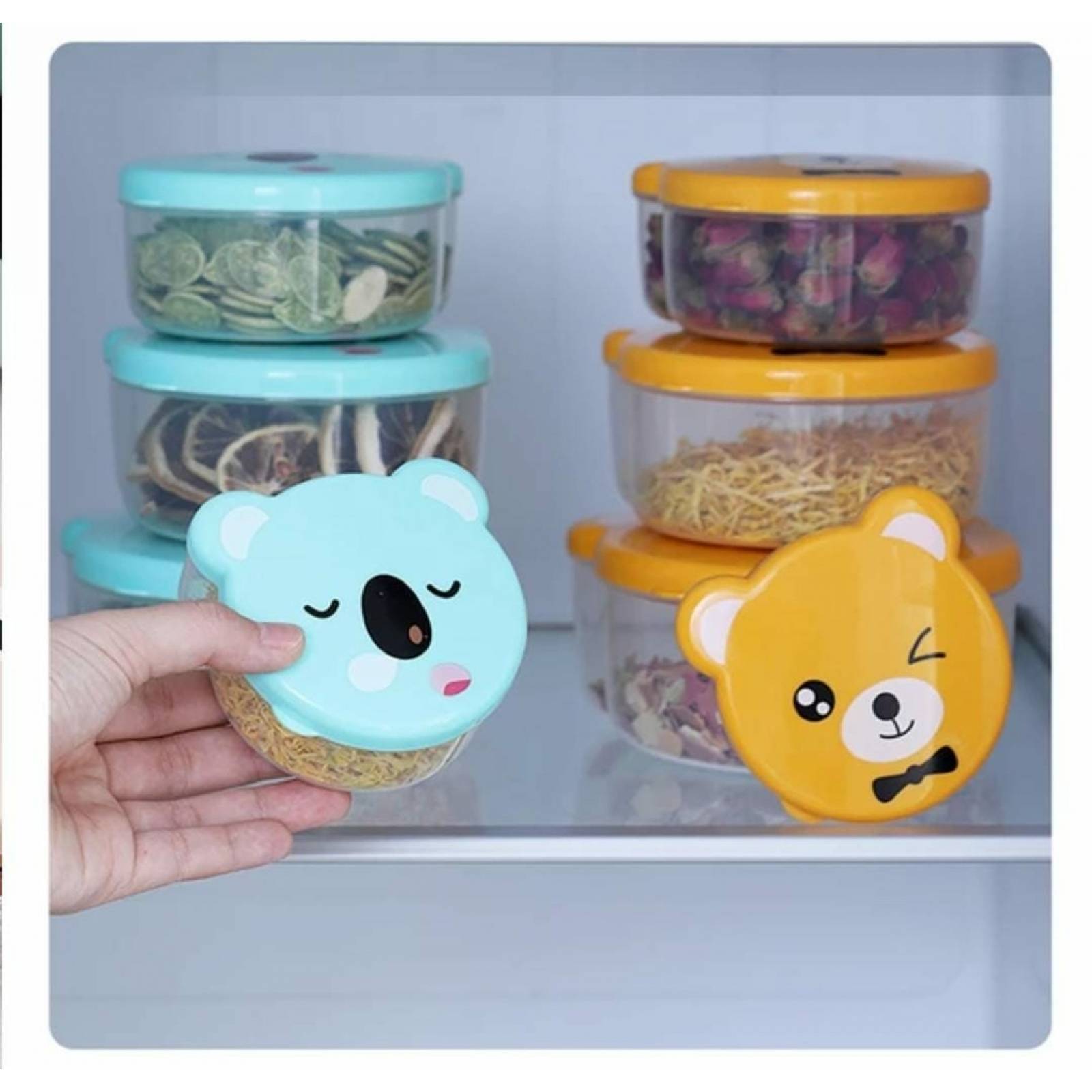 Set De 4 Tupper Niños