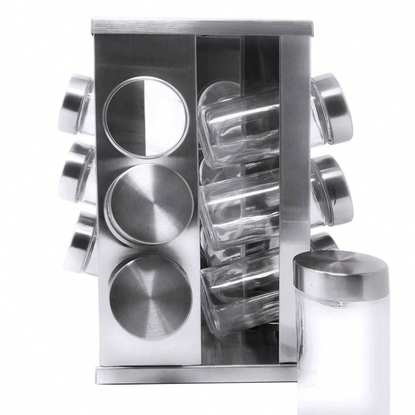 Especieros de 12 Piezas Acero Inoxidable