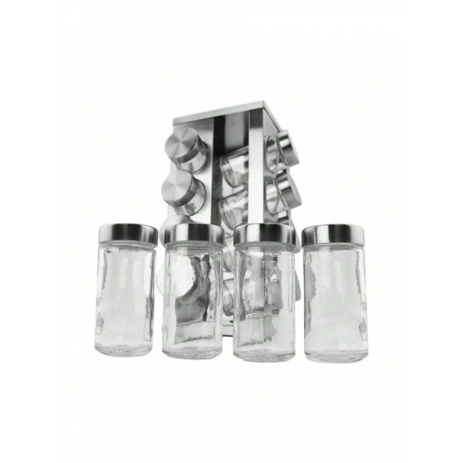 Especieros de 12 Piezas Acero Inoxidable