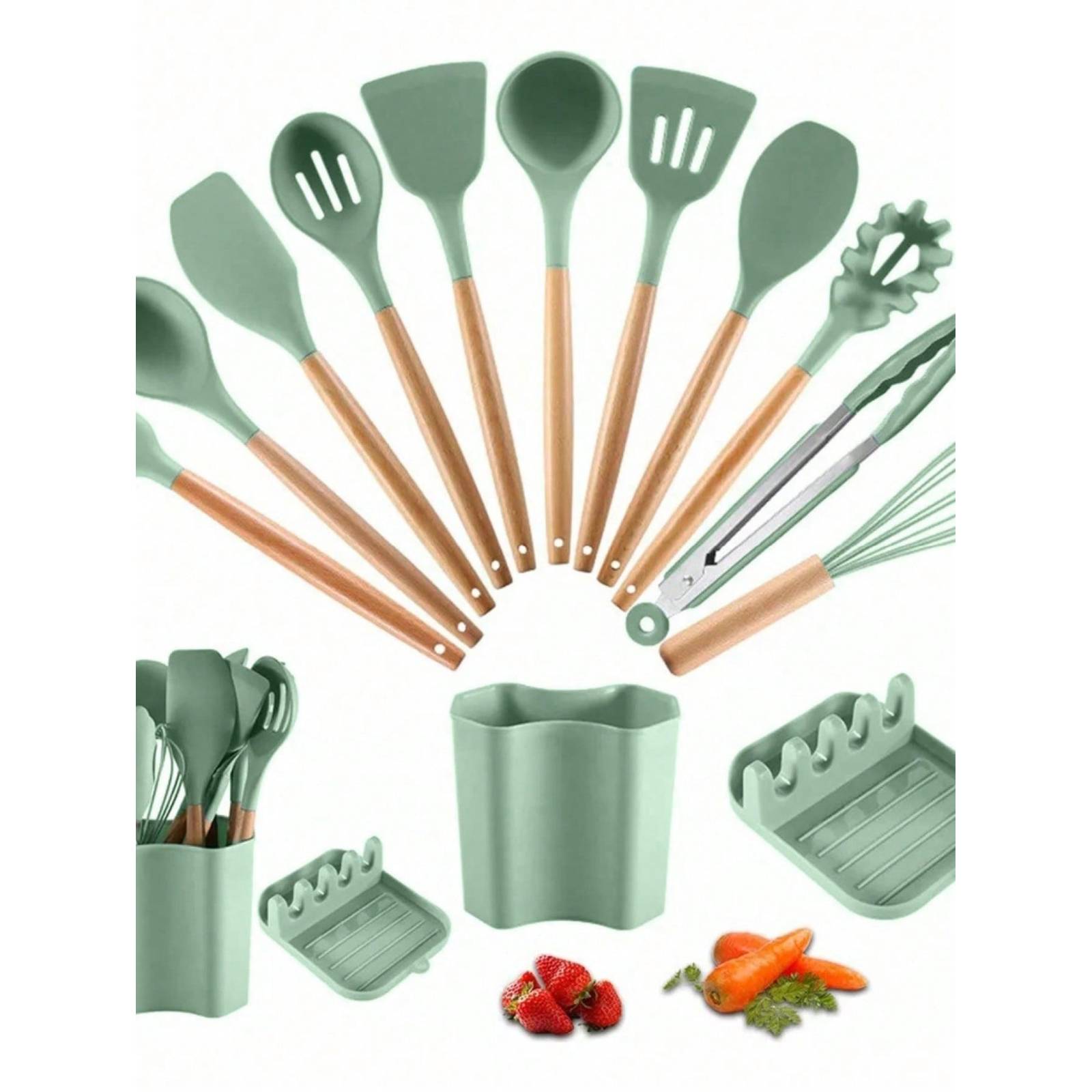 Utensilios De Cocina De Silicona Para Cocina 13 Pzs