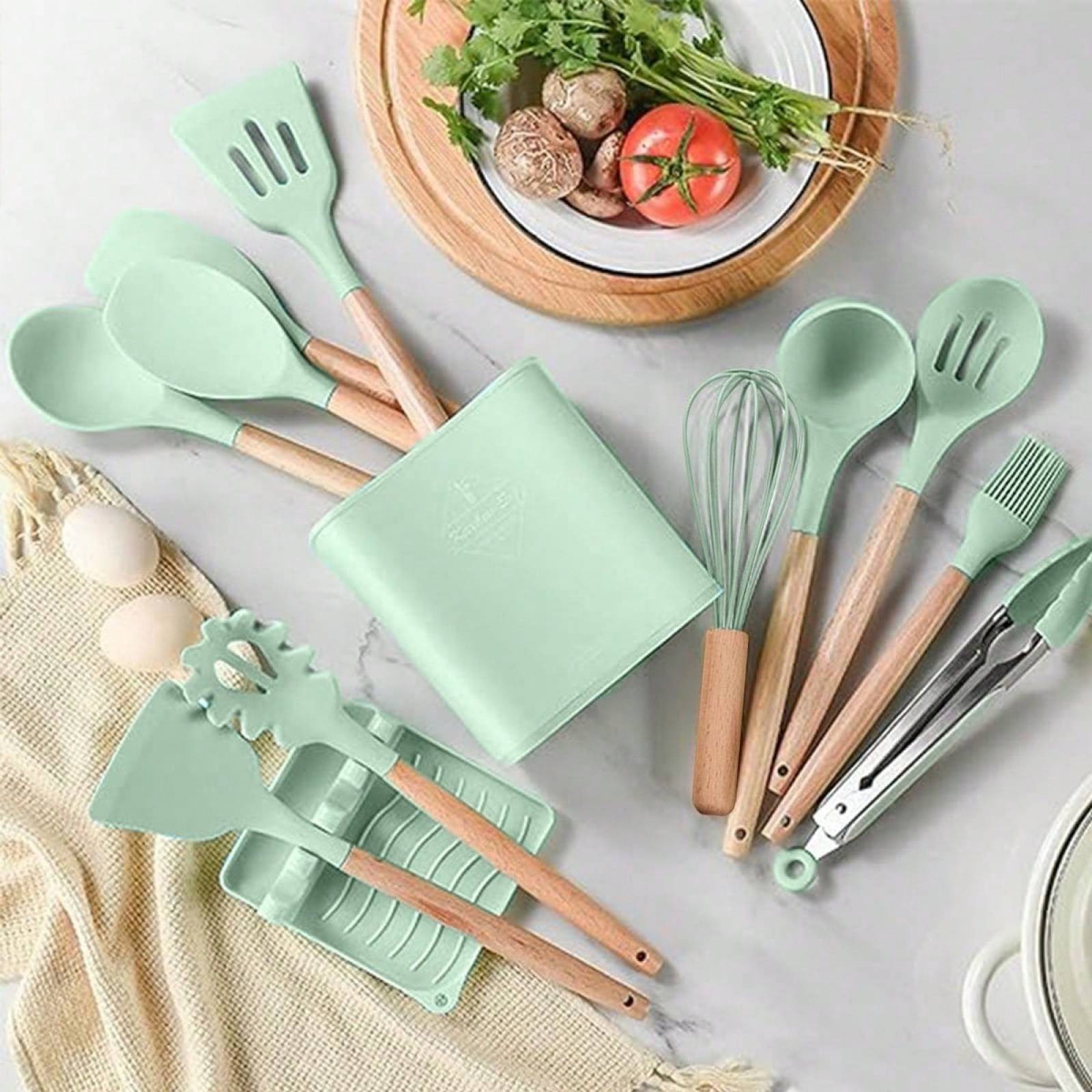 Utensilios De Cocina De Silicona Para Cocina 13 Pzs