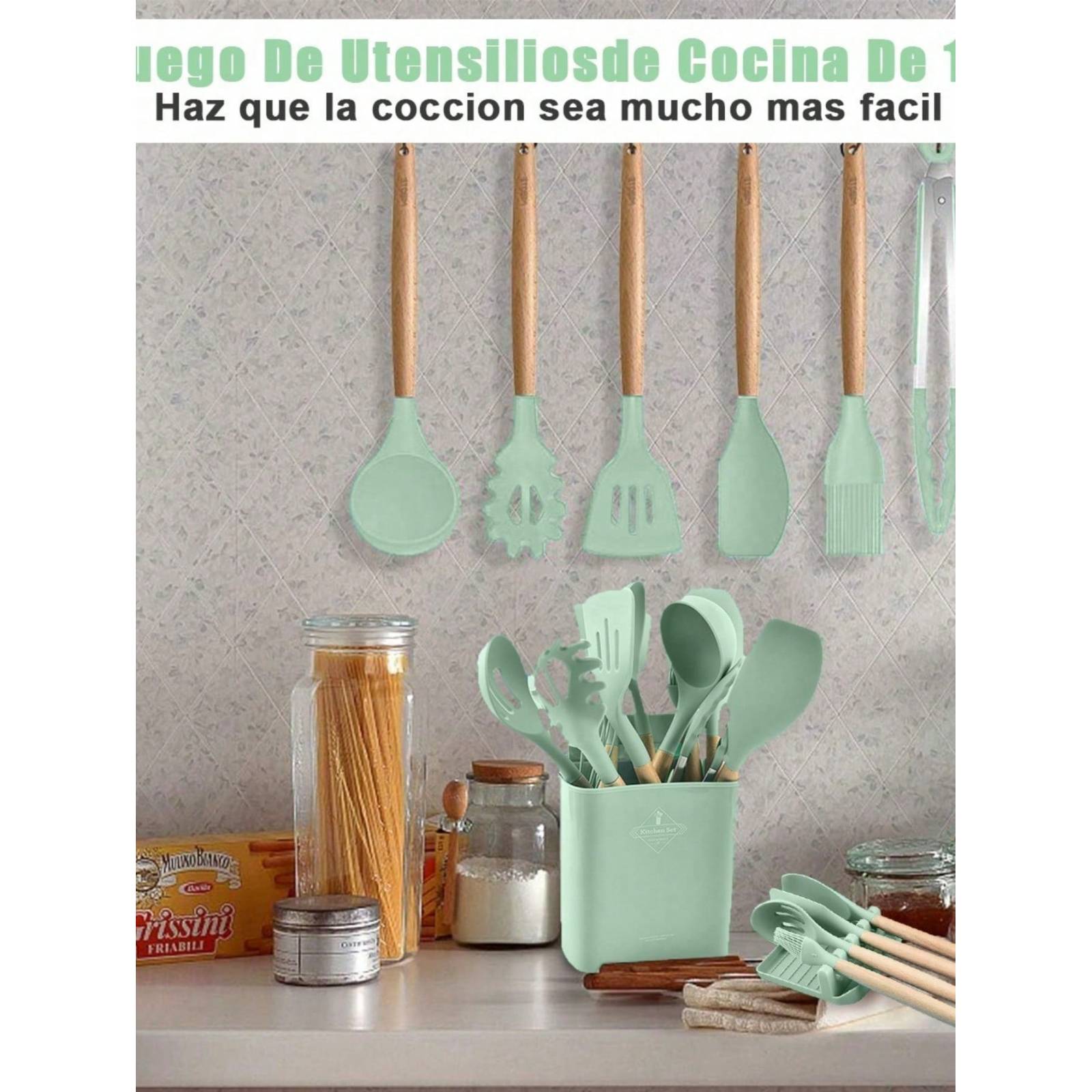 Utensilios De Cocina De Silicona Para Cocina 13 Pzs