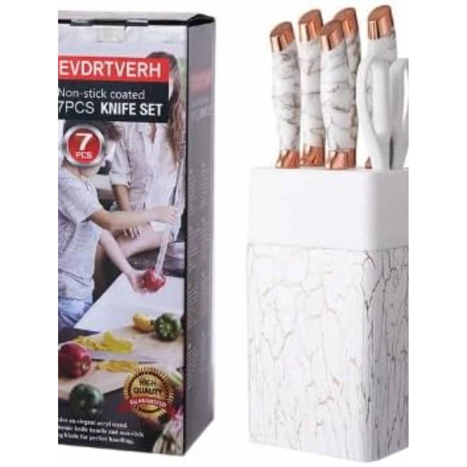 Juego de cuchillos de cocina de acero inoxidable para Chef.