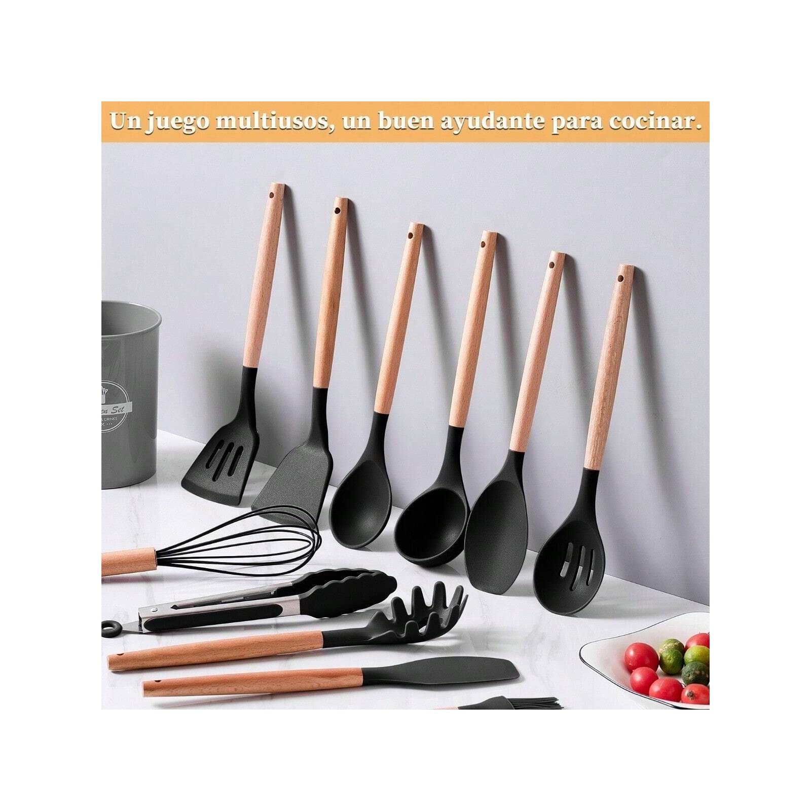 Utensilios de Cocina 34 piezas 