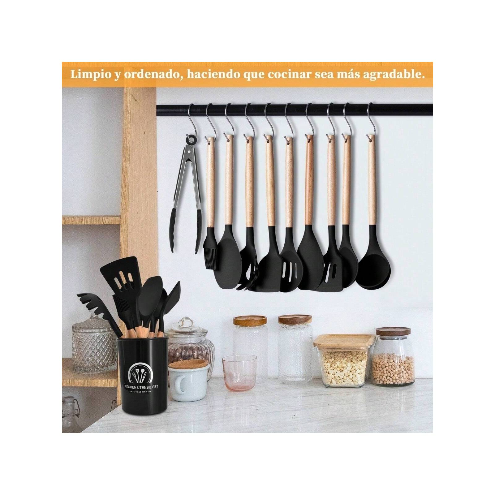 Utensilios de Cocina 34 piezas 