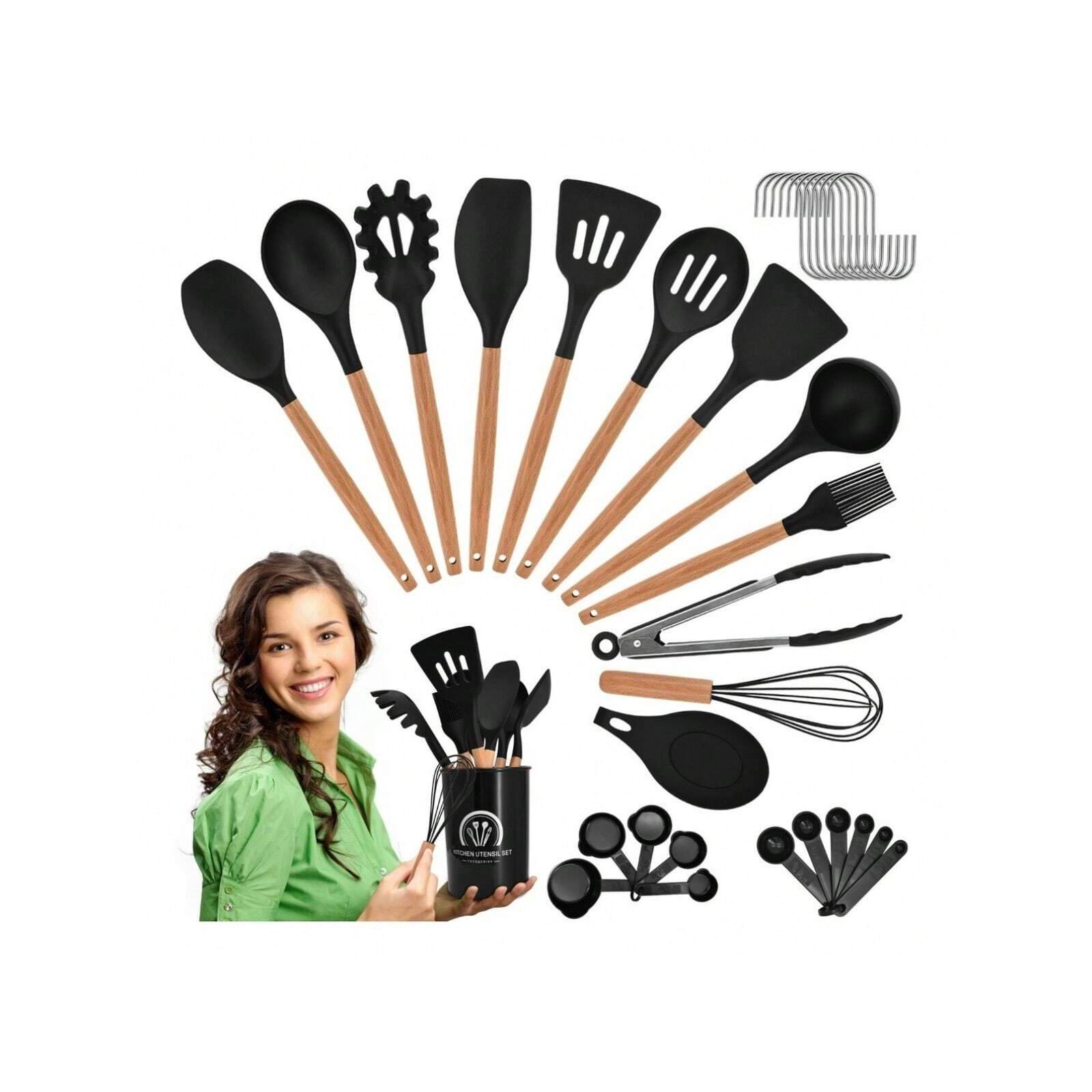 Utensilios de Cocina 34 piezas 